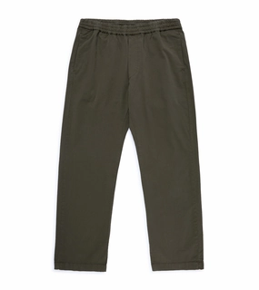 Barena Bativoga Trevo Cotton Twill Trousers: Army AbrasionGuardTape