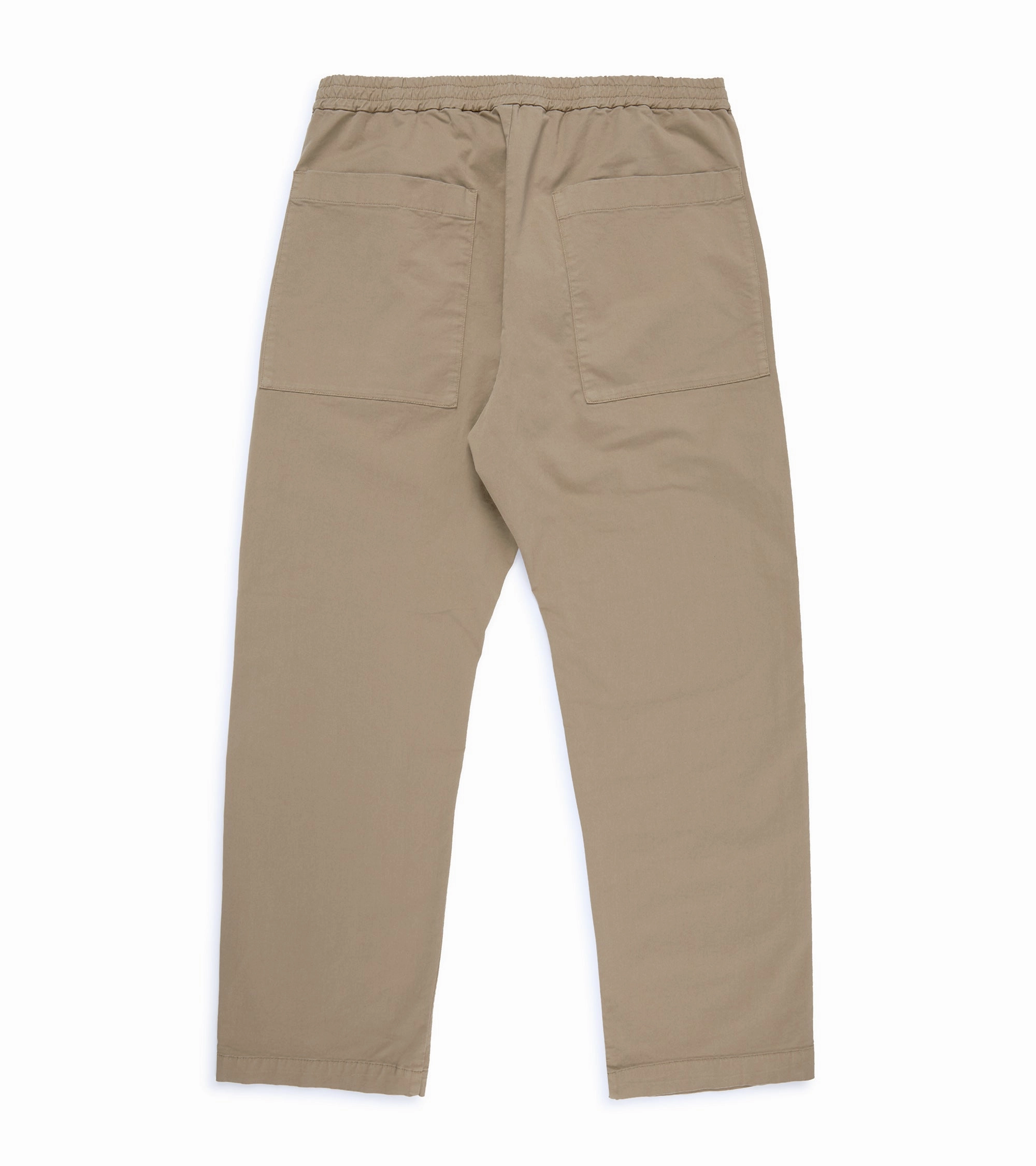Perfect Stretch Barena Bativoga Trevo Cotton Twill Trousers: Tan