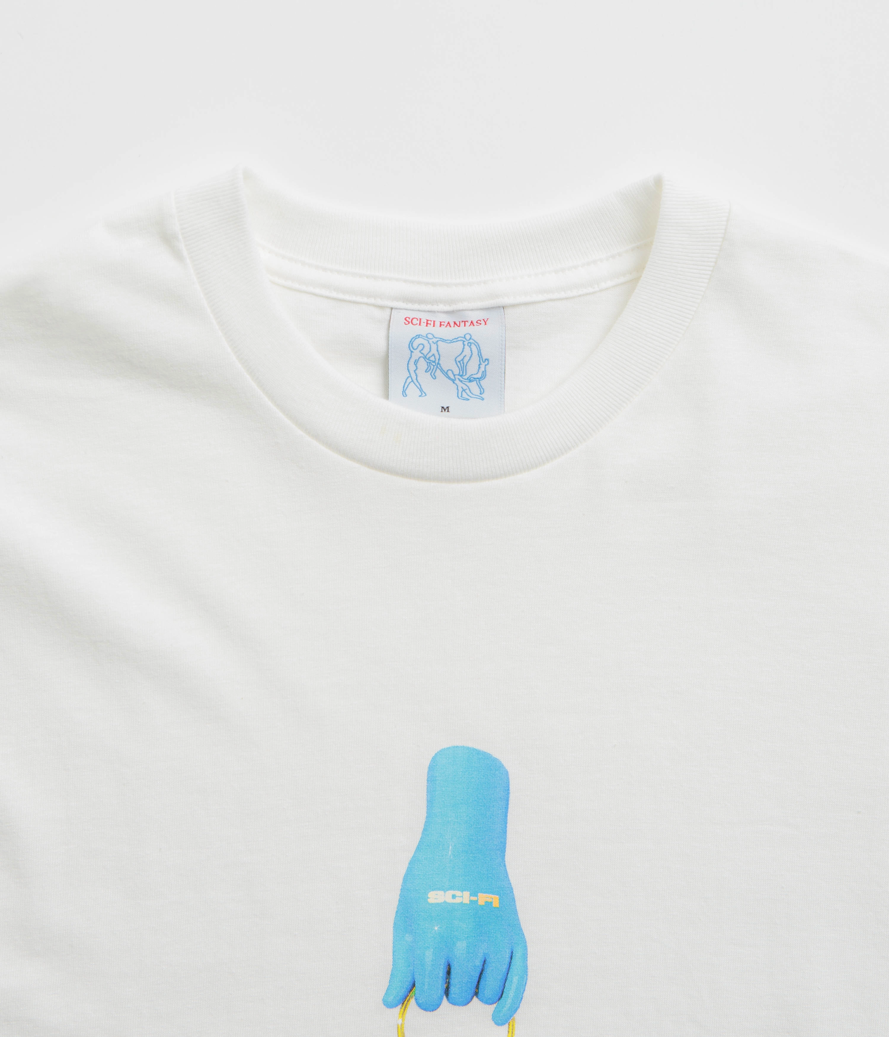 Flattering Shape Sci-Fi Fantasy Keys T-Shirt - White