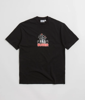 Butter Goods Cats T-Shirt - Black Comfort Style