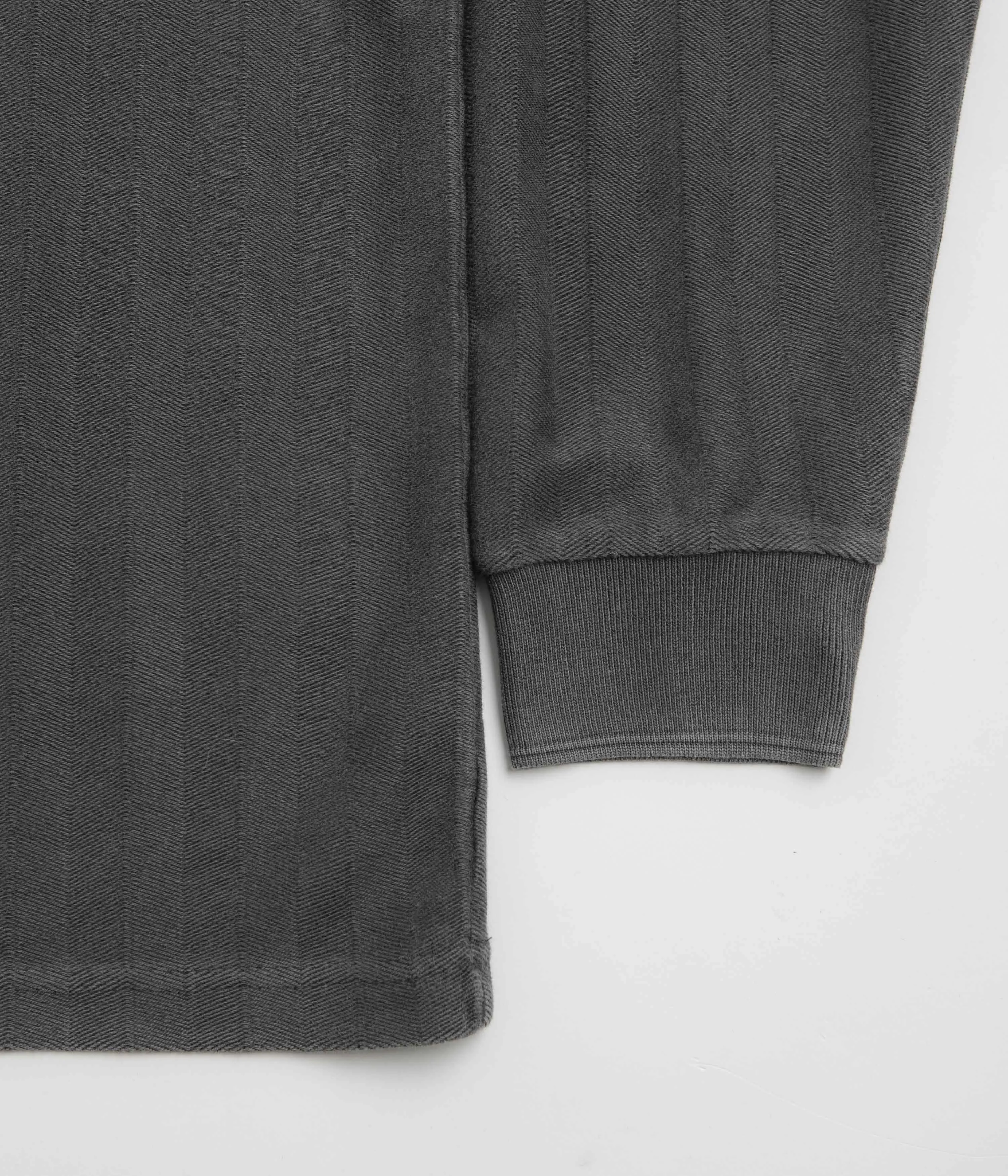 Carhartt Morrison Rugby Shirt - Black Checkered Print Weekend Style