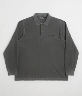 Carhartt Morrison Rugby Shirt - Black Adjustable Cuffs