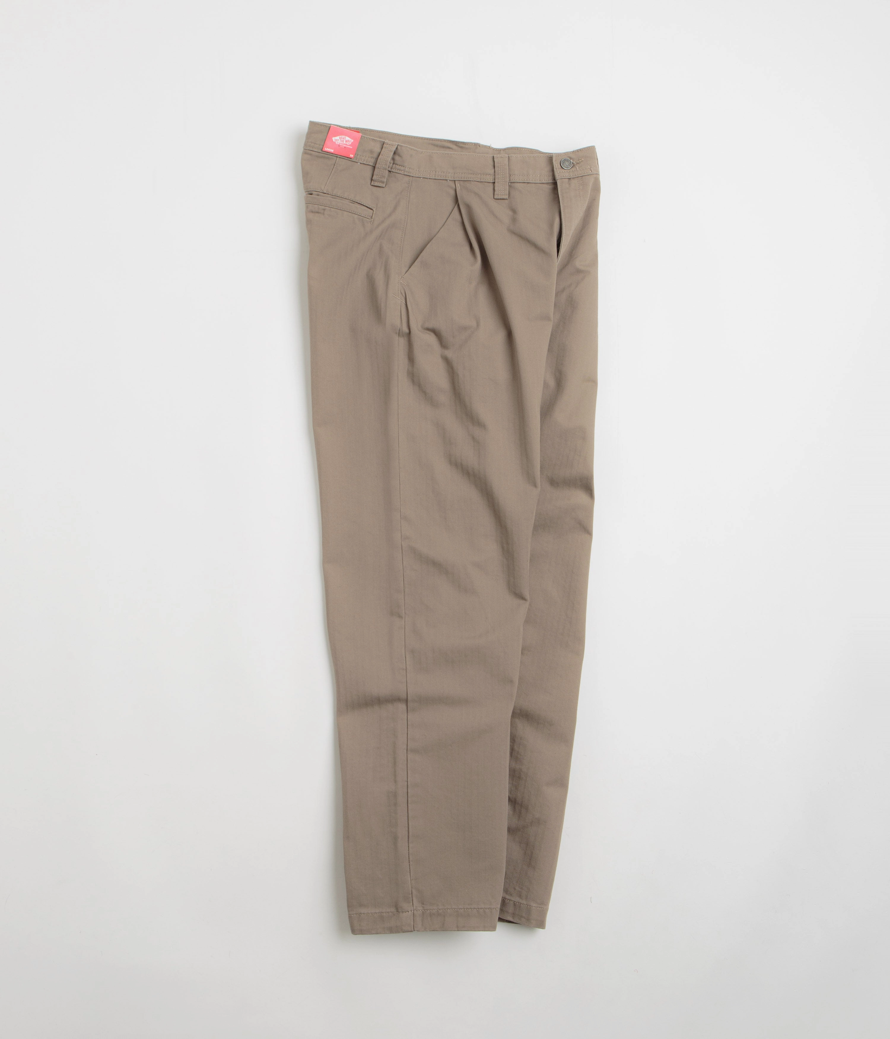 Vans Skate Loose Pleated Pants - Walnut Casual Essentials ComfortWaistband