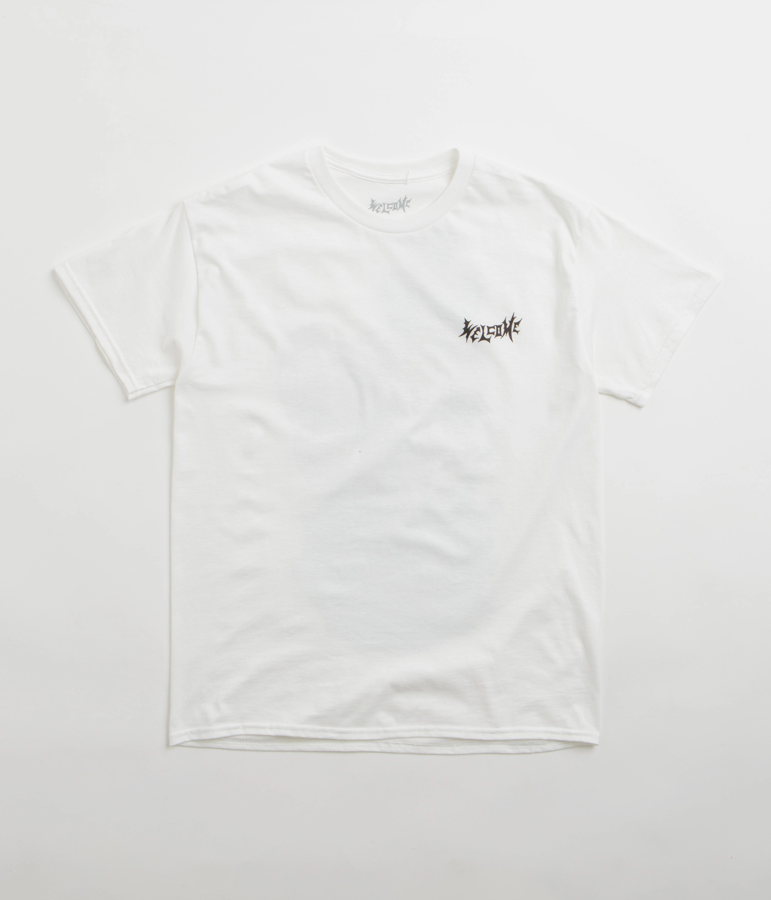 Airflow Ventilation Casual Look Wear Welcome Unchained T-Shirt - White