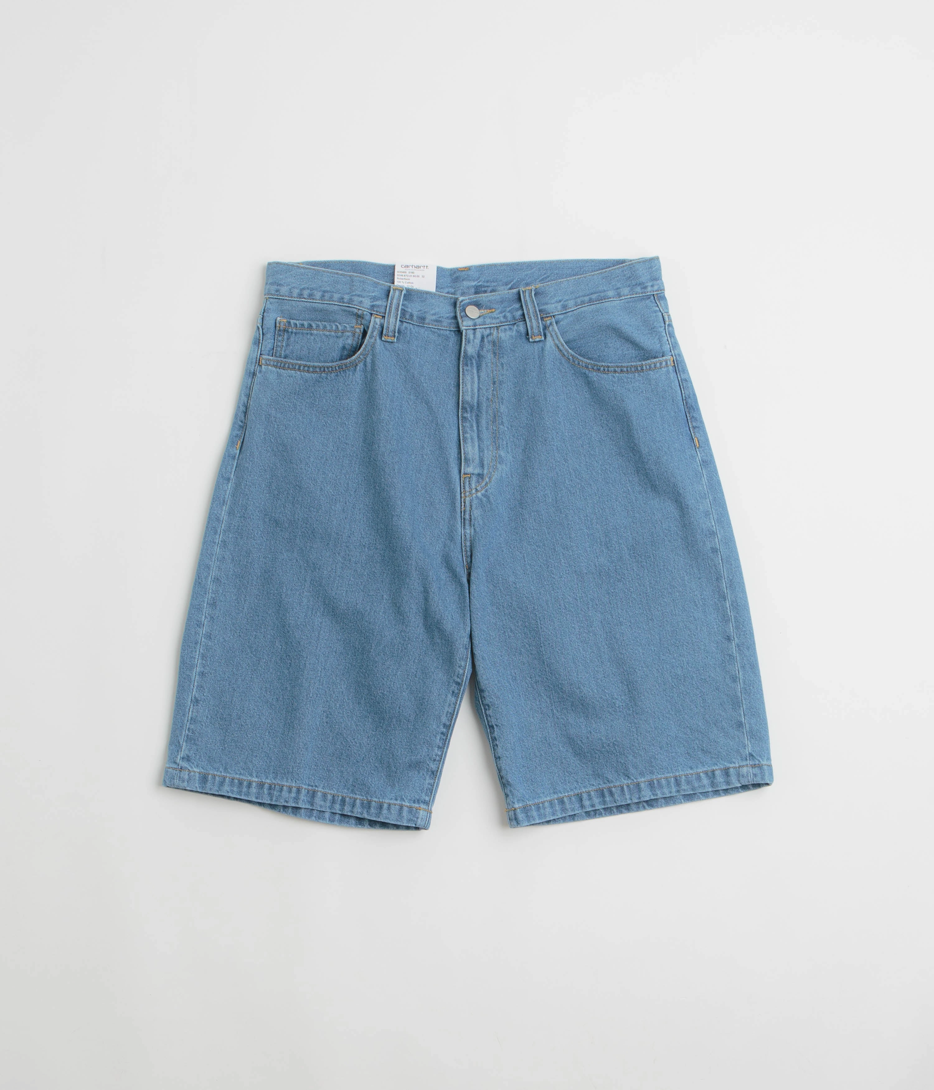 Abrasion Resistant Surface Carhartt Landon Shorts - Blue Heavy Stone Wash