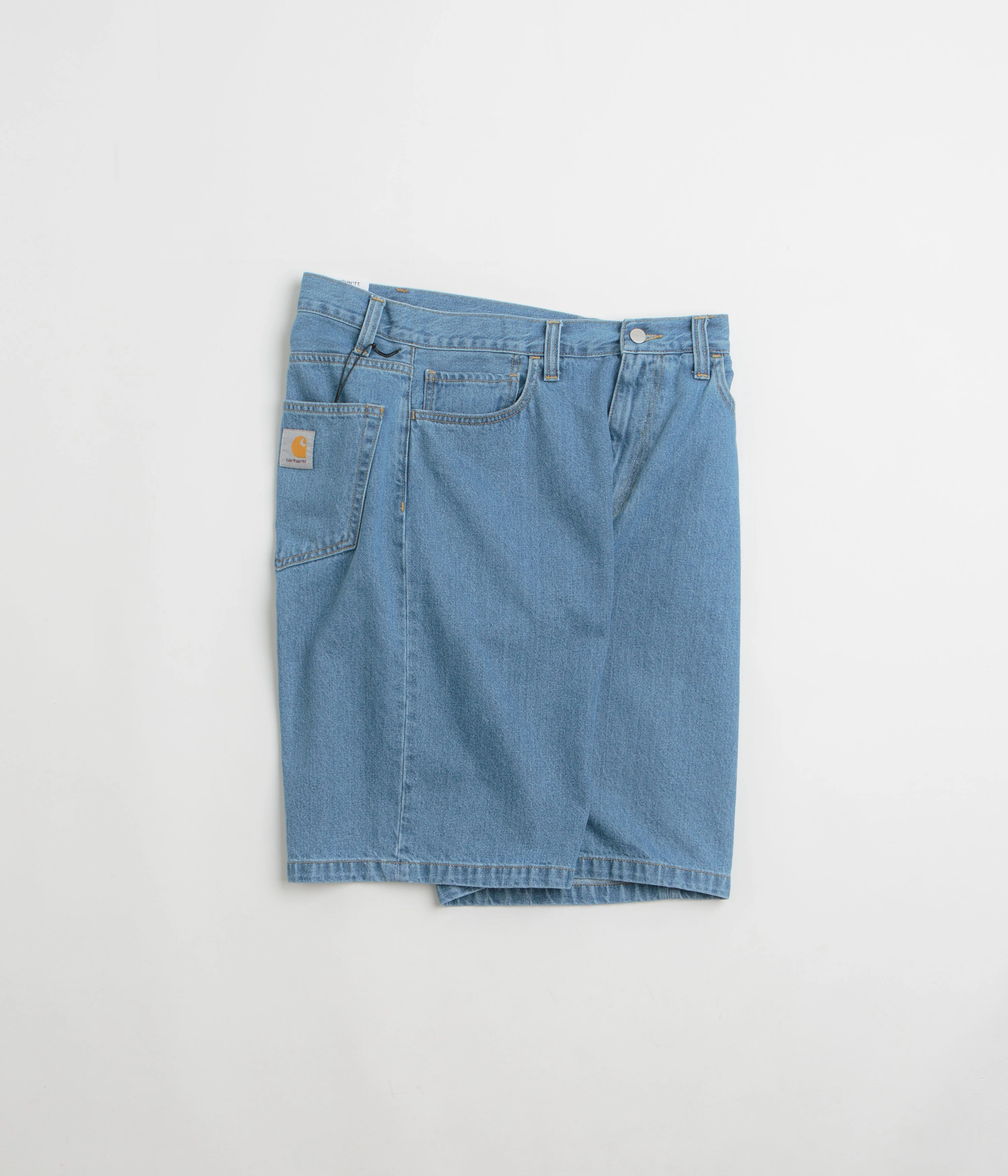 maternity option Carhartt Landon Shorts - Blue Heavy Stone Wash