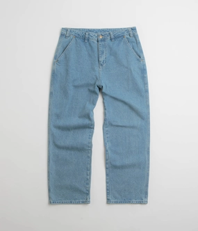 Butter Goods Work Pants - Washed Indigo ReflectiveAccentDetails Minimalist Look