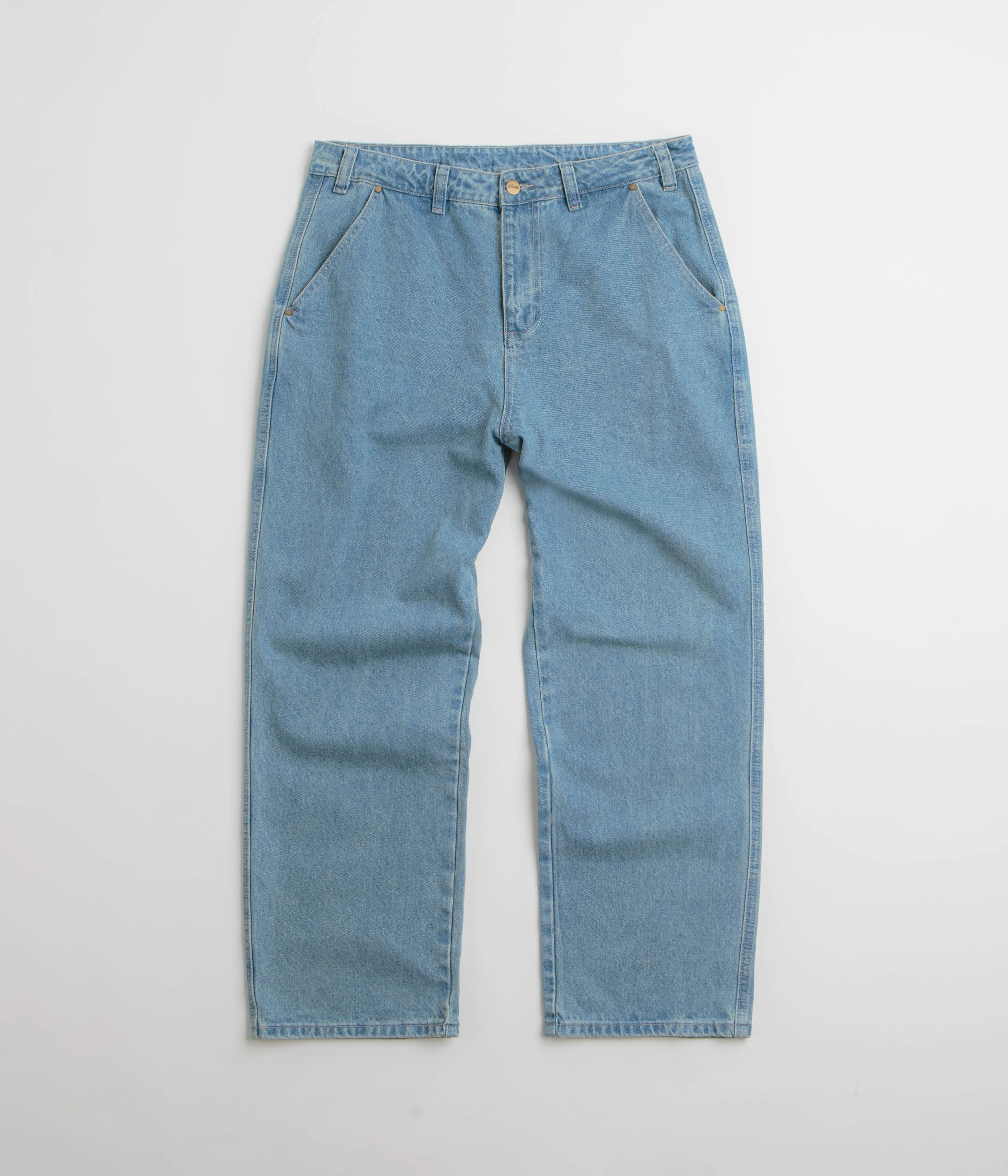 Butter Goods Work Pants - Washed Indigo ReflectiveAccentDetails Minimalist Look