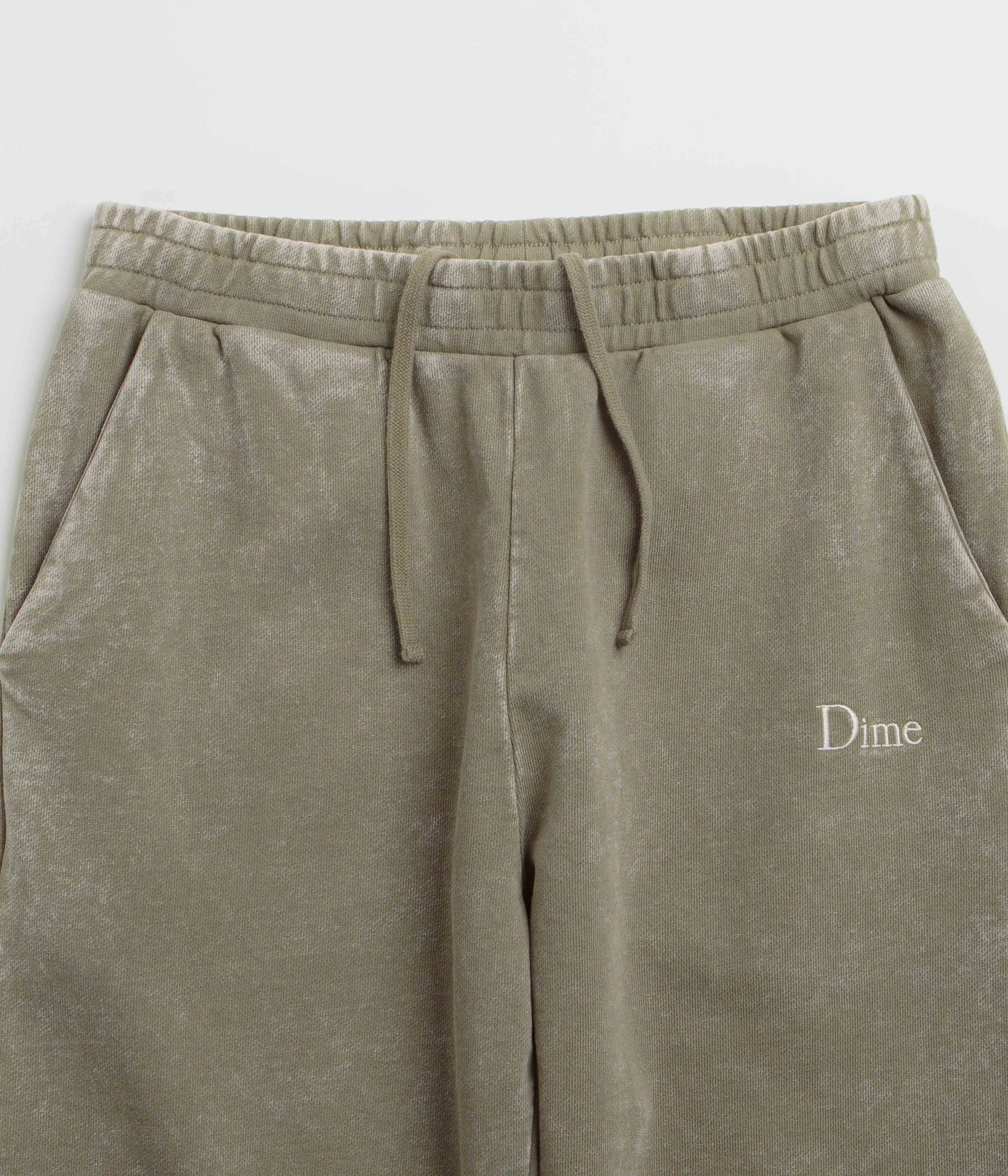 Dime Classic French Terry Sweatpants - Faded Cement Travel-Ready Flexible Durability