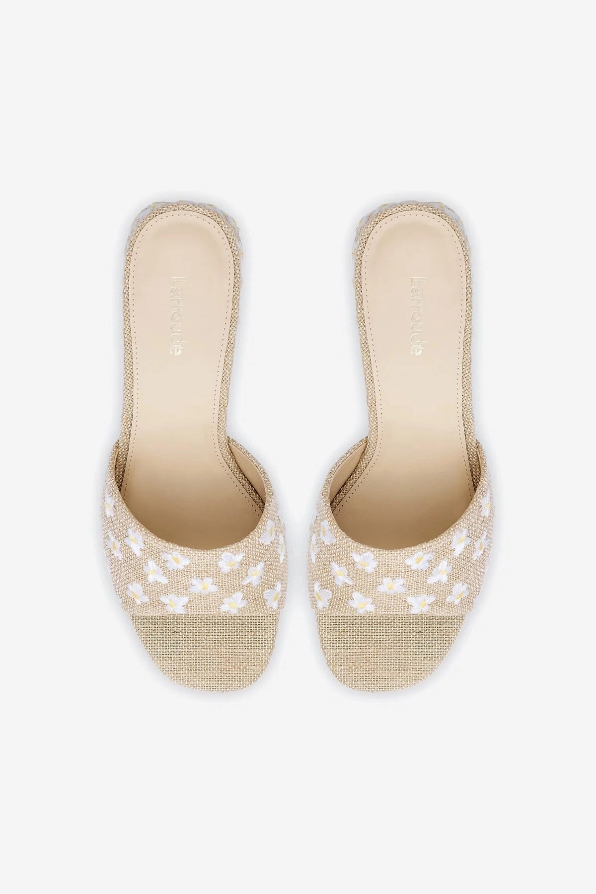 Urban Look Brigitte Mule In Raw Linen