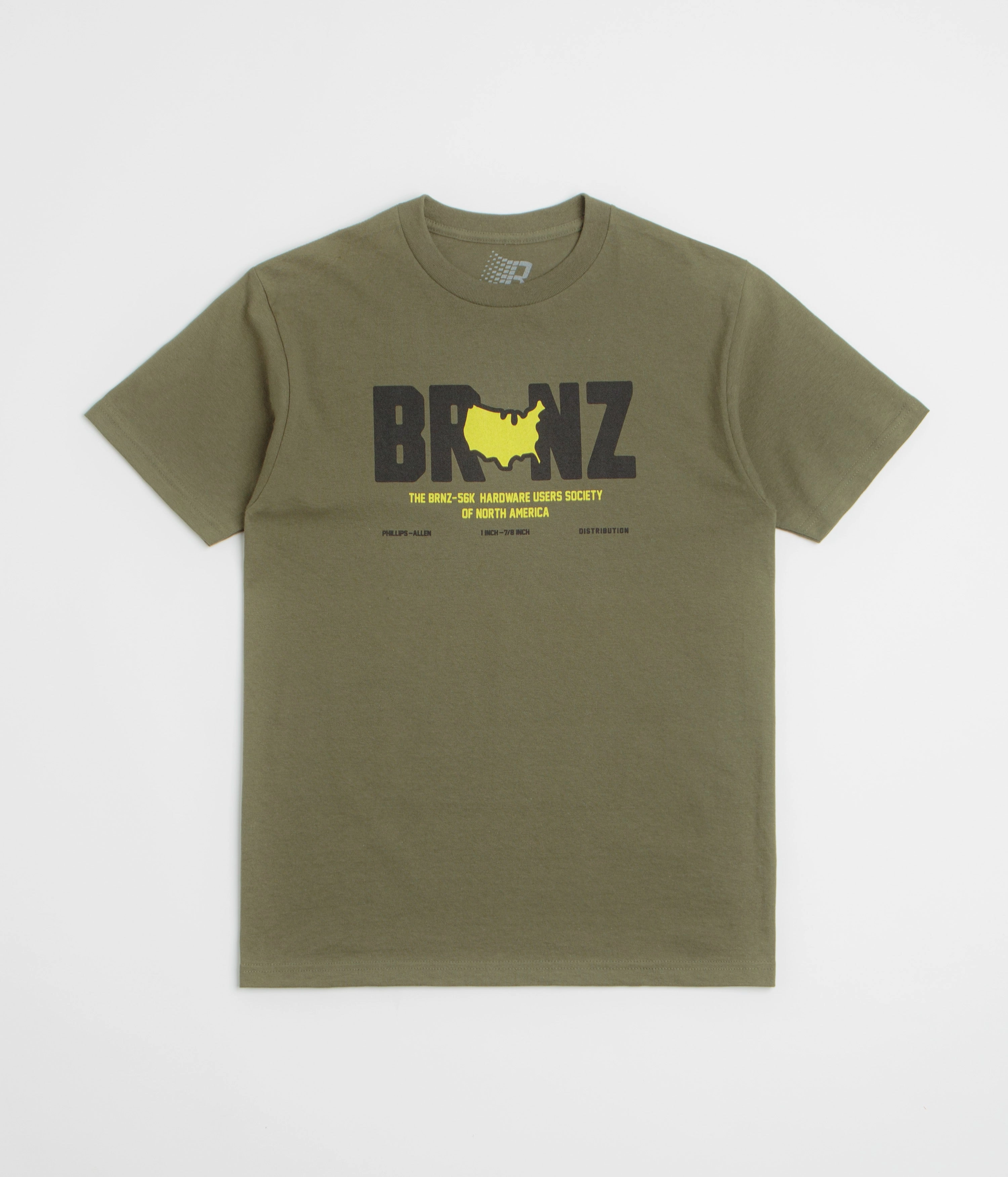 Elegant and Relaxed Bronze 56K Brnz T-Shirt - Military Green