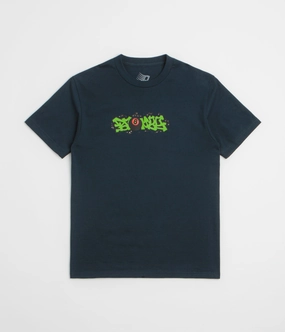 TaglessCollar Bronze 56K Burner T-Shirt - Navy