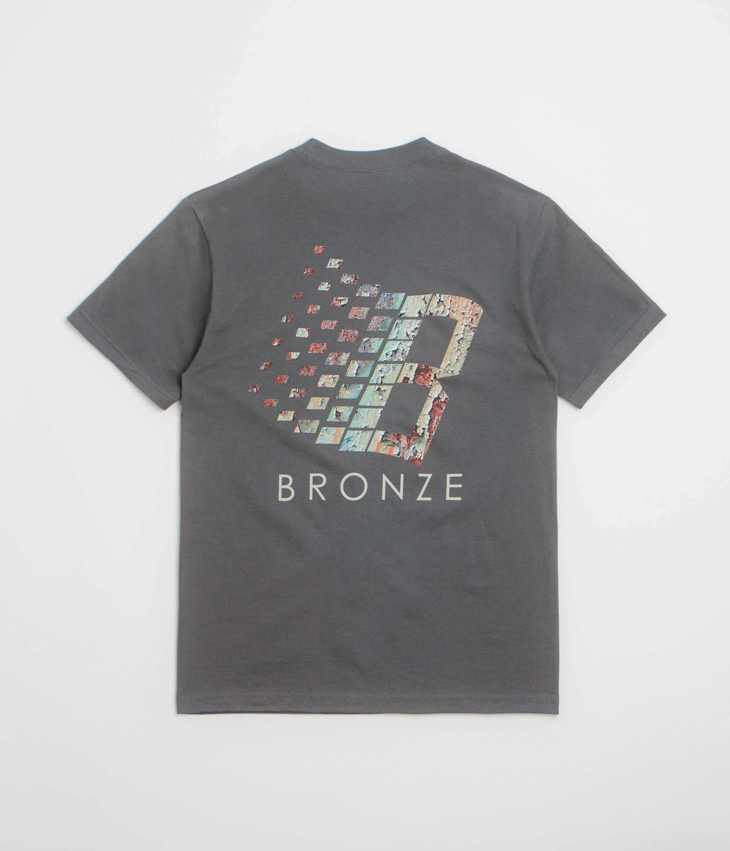 Bronze 56K Rust Logo T-Shirt - Black Holiday Trend