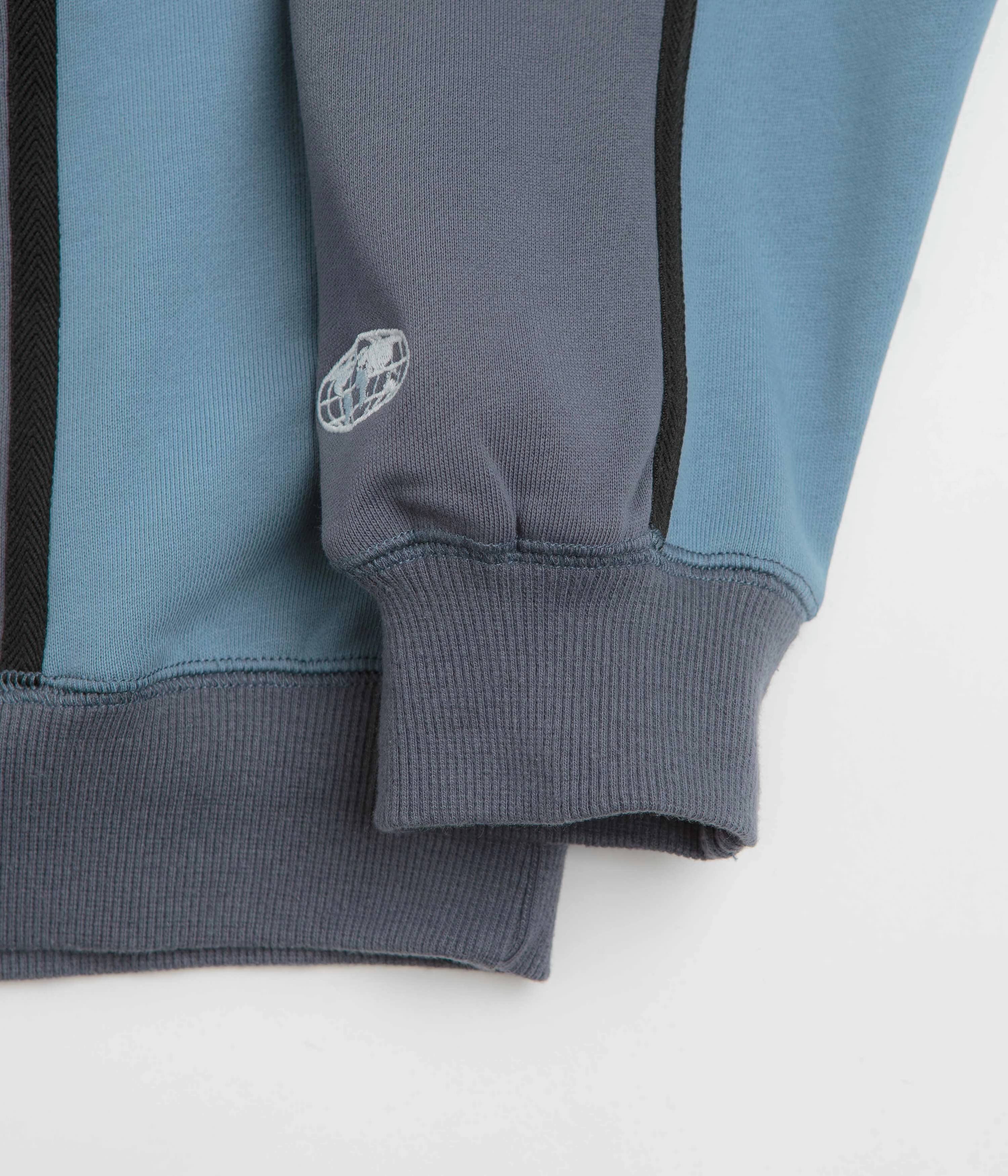 Butter Goods Aspect Crewneck Sweatshirt - Slate / Denim Seasonal Essentials Cozy Warm Layer