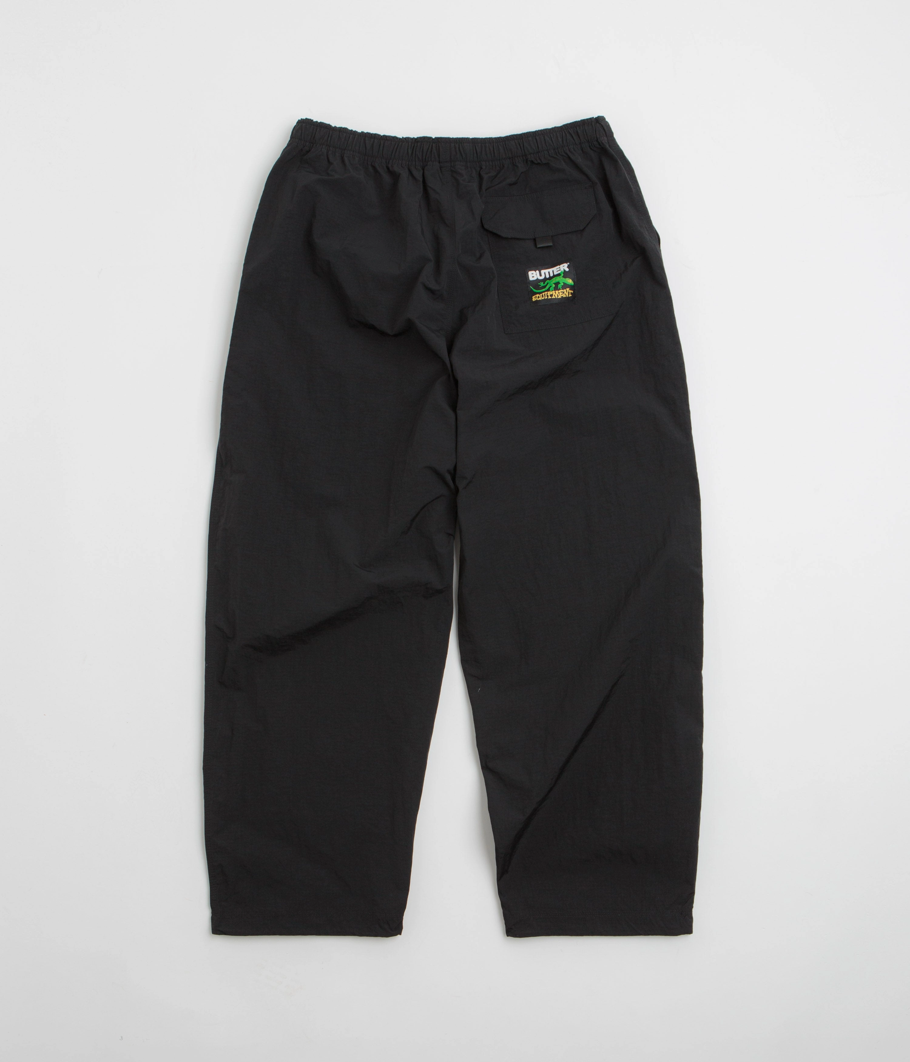 Easy Care Fabric Noise Reduciting Fabric Butter Goods Climber Pants - Black / Black