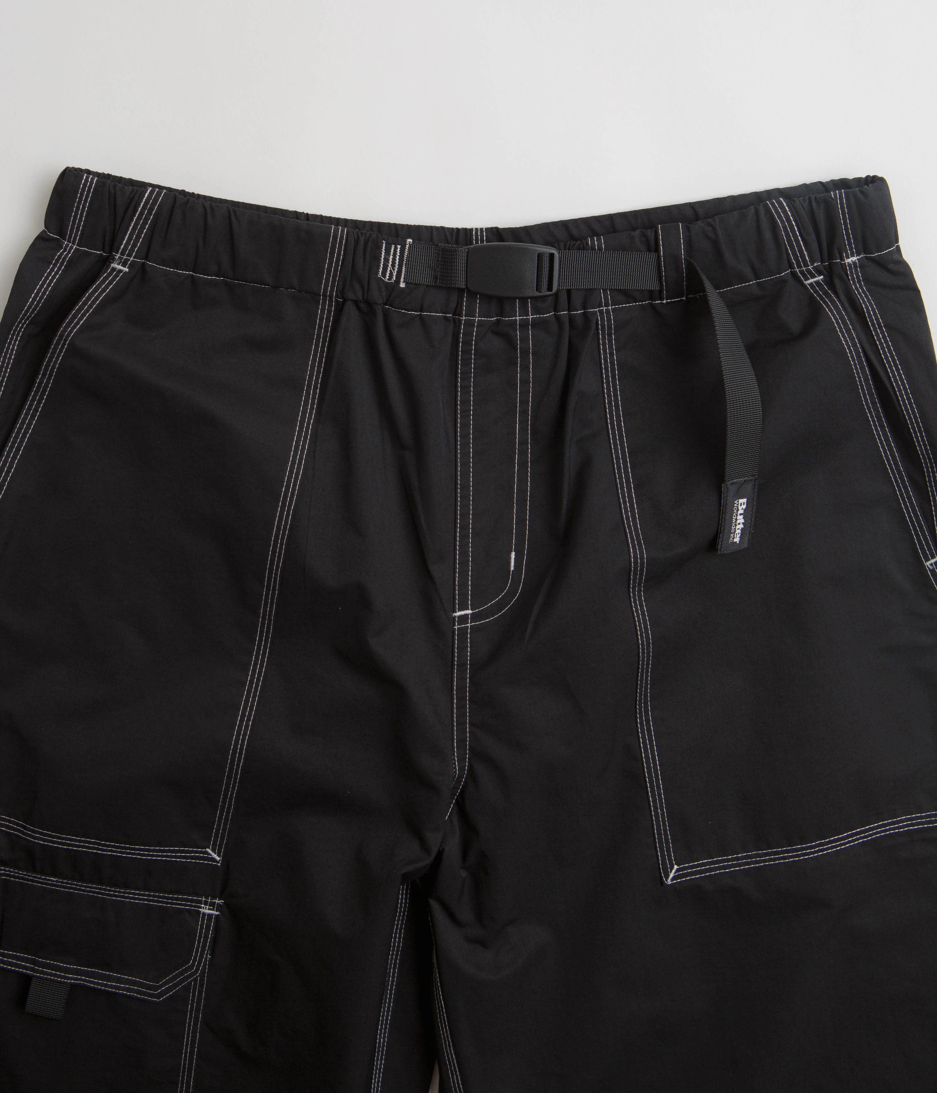 Butter Goods Climber Pants - Black Recycled fibers Flattering Style