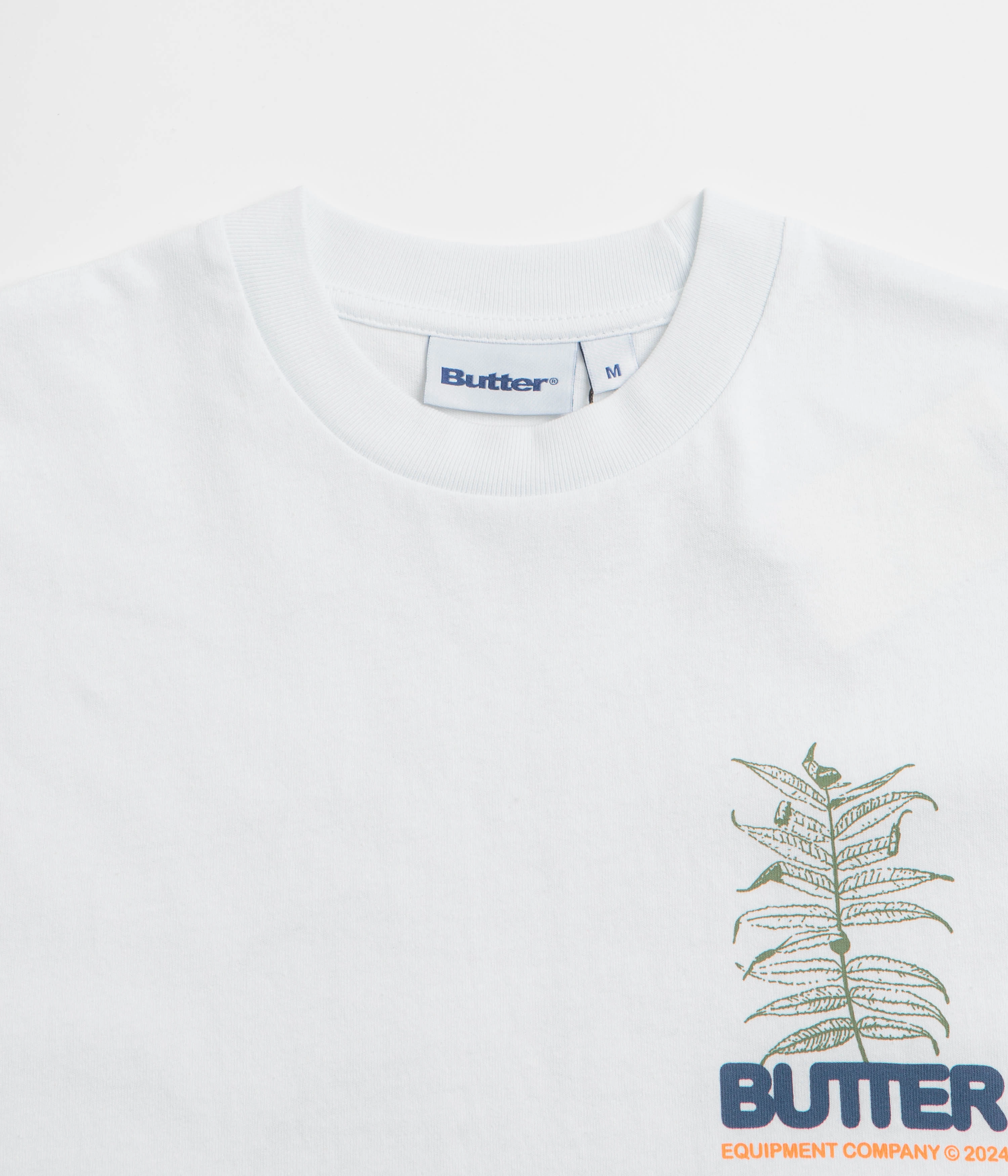 Butter Goods Earth T-Shirt - White Sporty Style Light Comfort Style