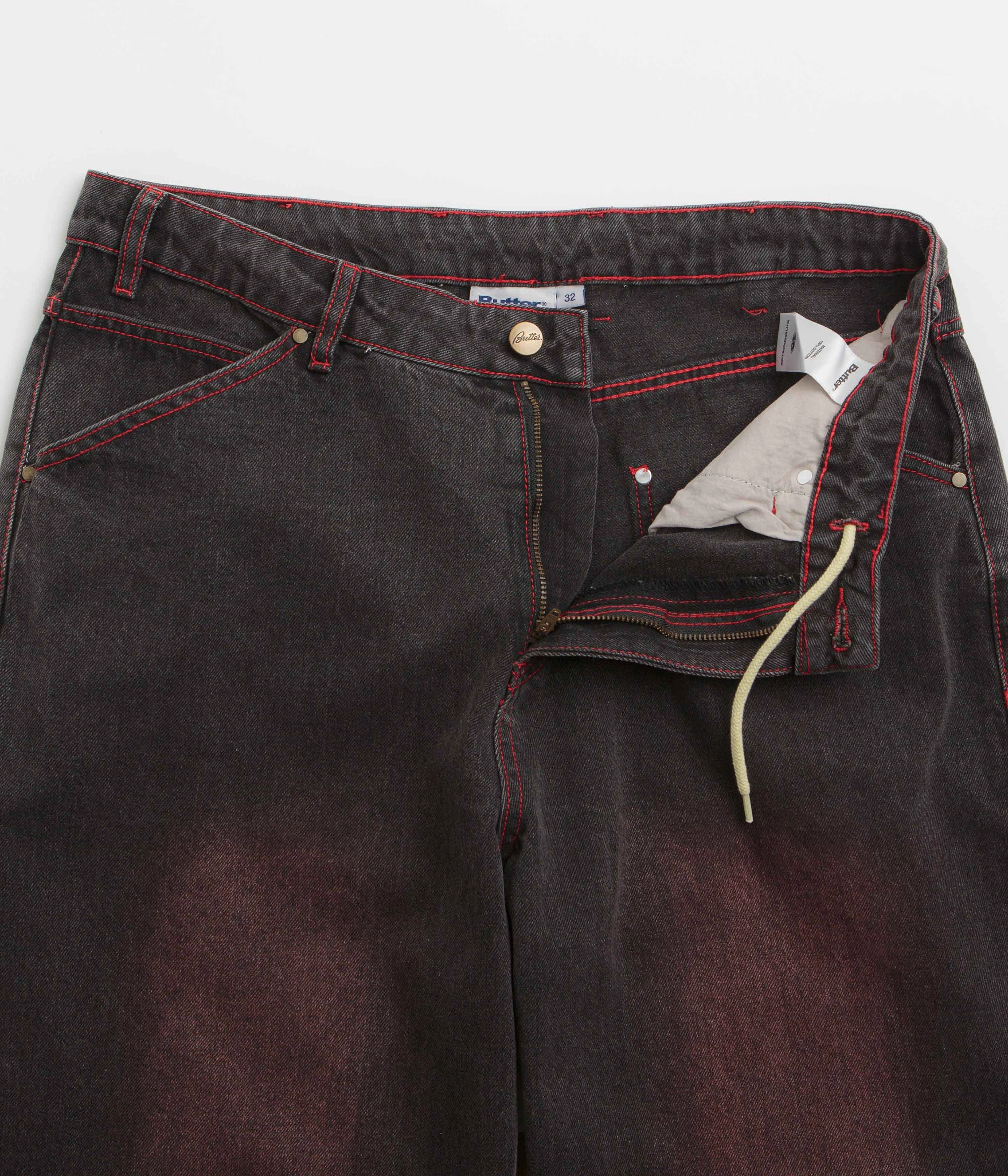 Casual Style Smart Utility Butter Goods Encounter Jeans - Tinted Washed Black