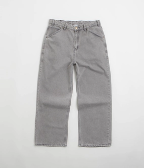 Butter Goods Encounter Jeans - Washed Soft Grey Refined fit Minimalist Fit