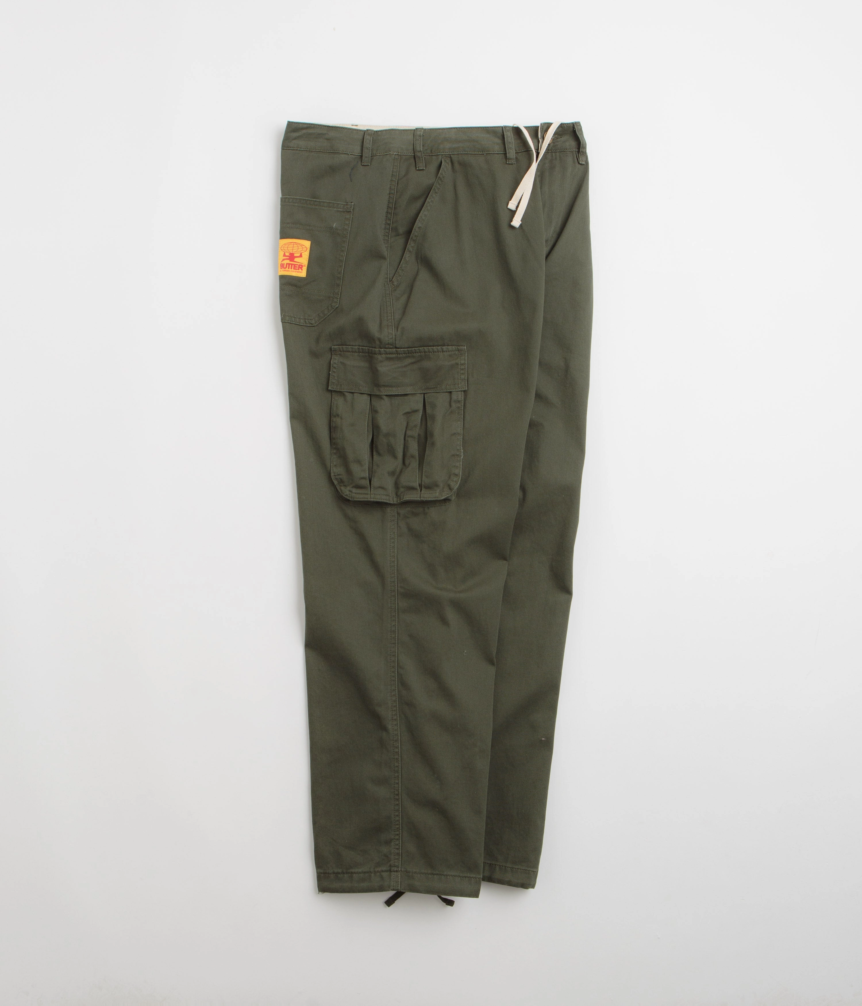 Minimalist Fit Thermal Insulation Layer Butter Goods Field Cargo Pants - Forest Green