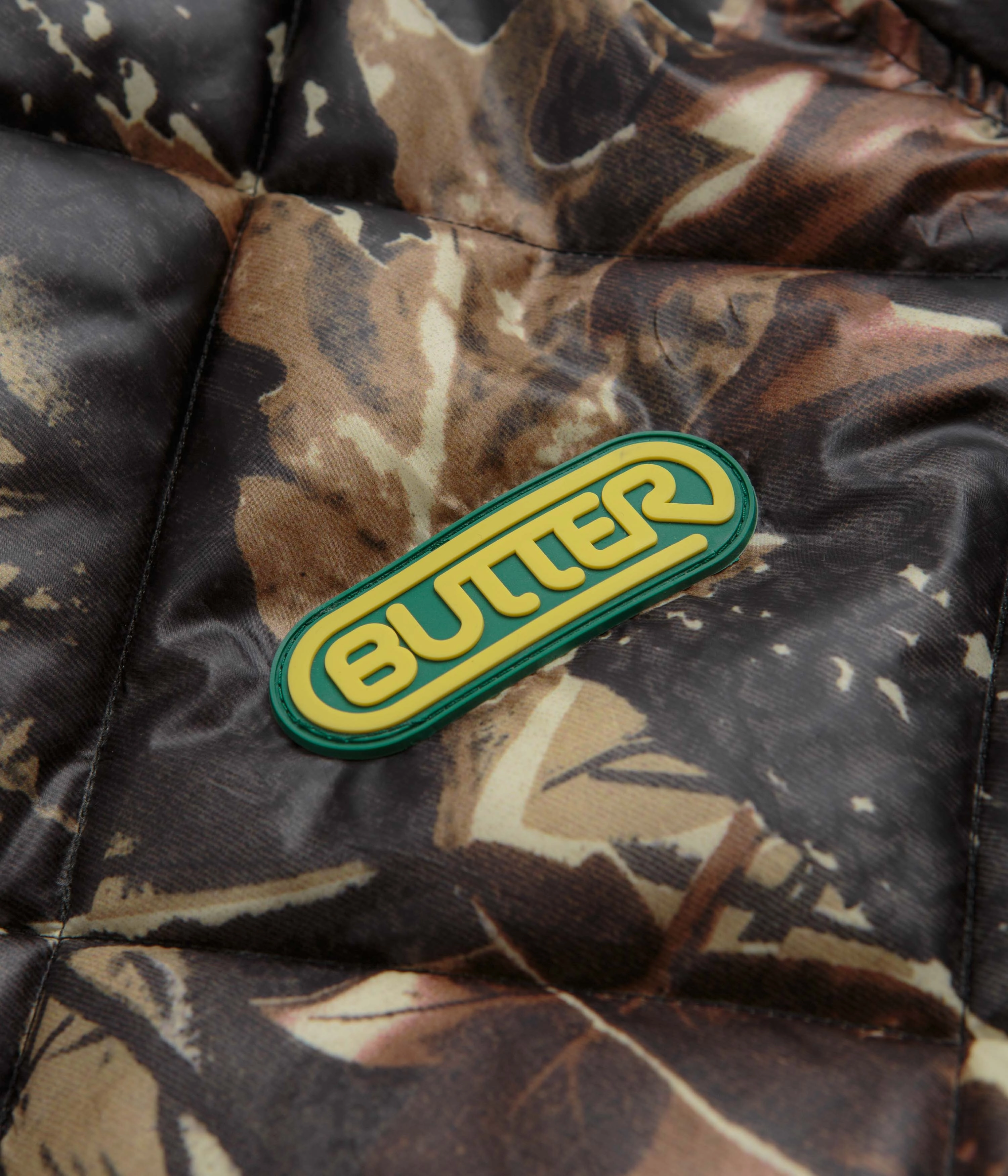 Flex Fit Fabric Butter Goods Hooded Work Jacket - Camo