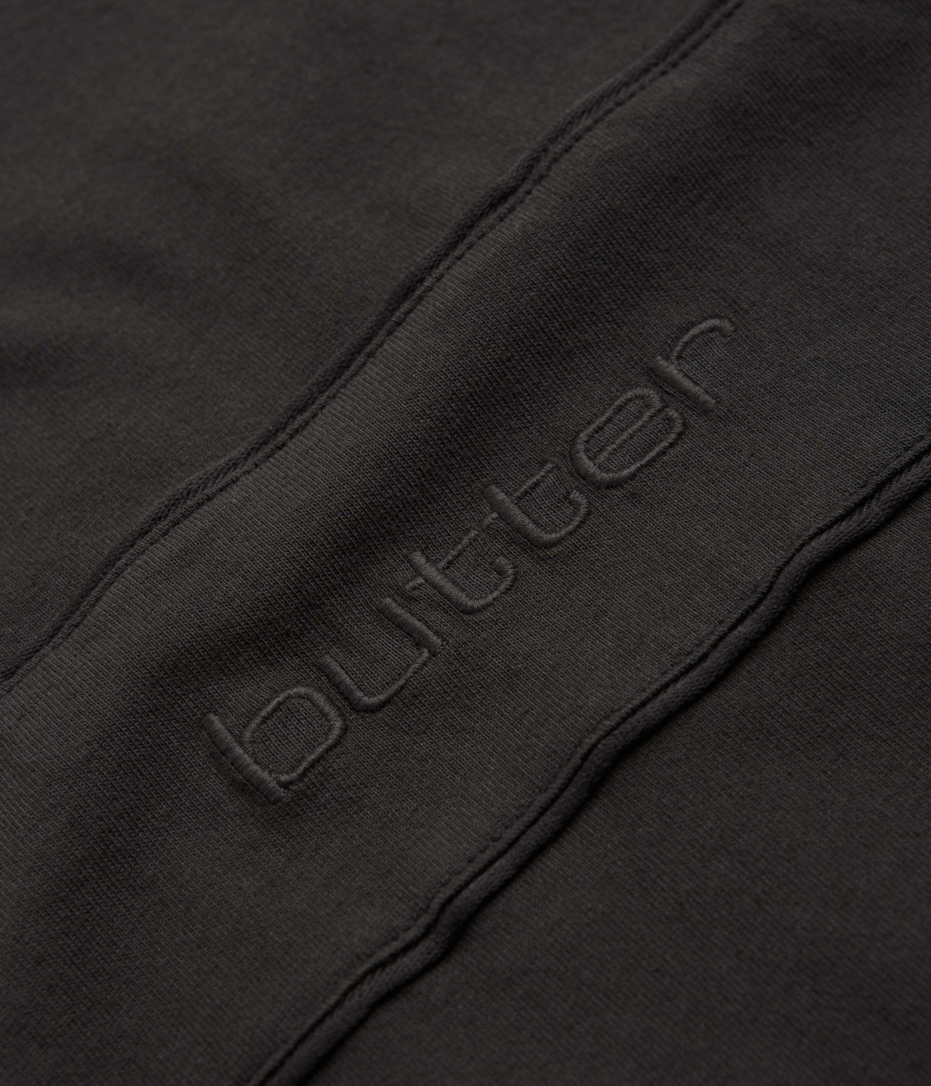 Anti Pilling Surface Heather Jersey Material Butter Goods Movement T-Shirt - Washed Black