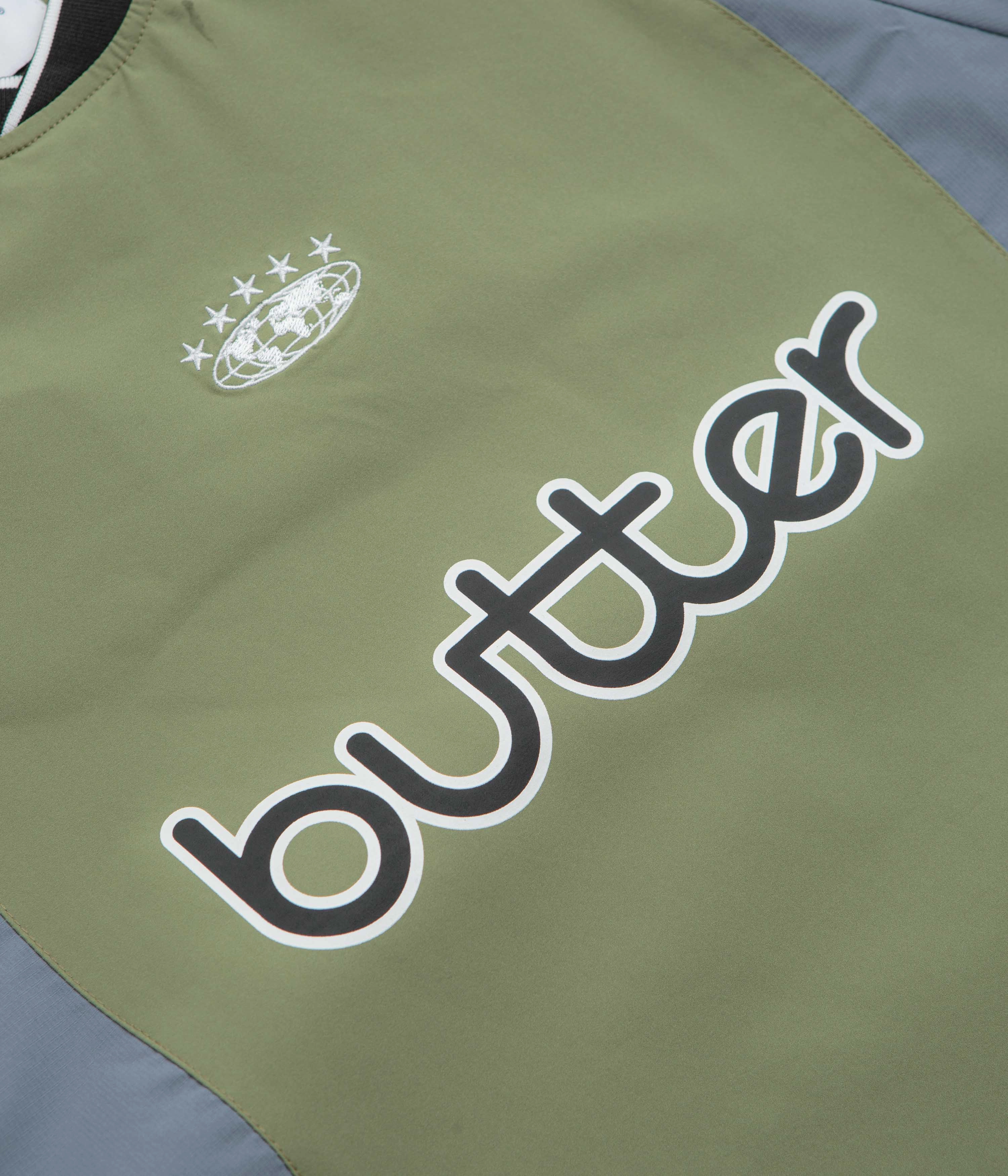 Fashion Layer Cozy Fit Wear Butter Goods Ridge Sport Crewneck Sweatshirt - Sage