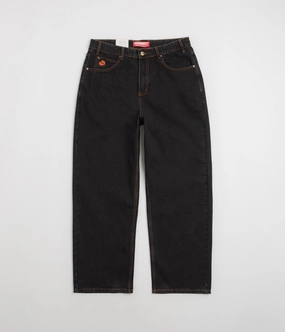 Low Bulk Design Butter Goods Santosuosso Jeans - Washed Black / Black