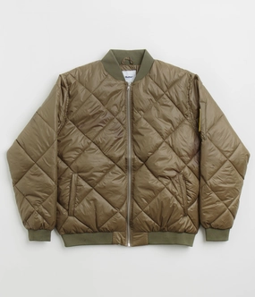 Waterproof Design Butter Goods Temperature Bomber Jacket - Army