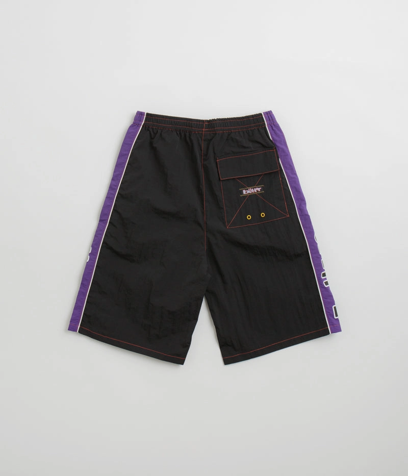 Chic Design NonSlipGrip Butter Goods Warped Board Shorts - Black