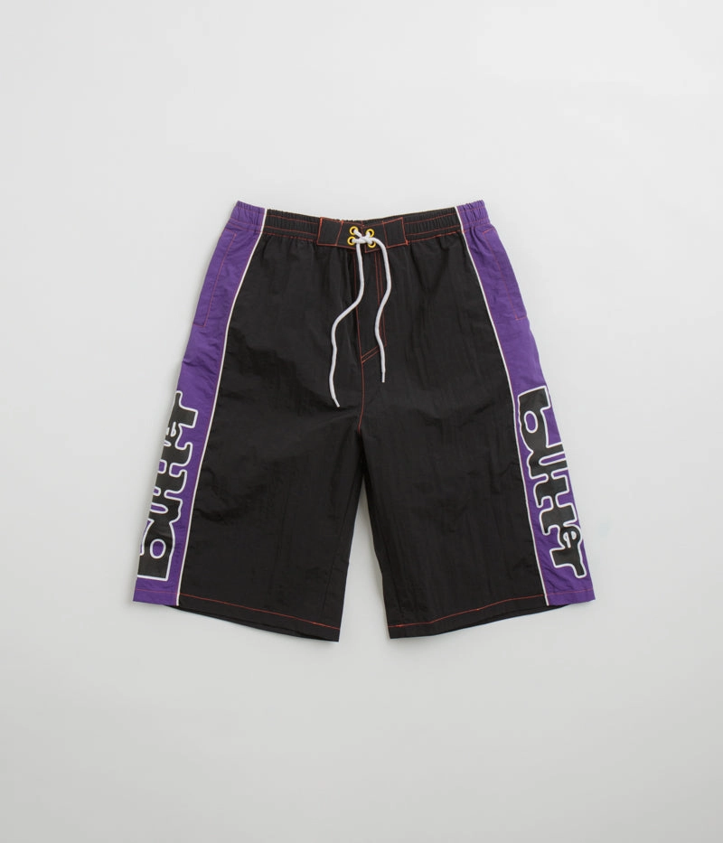Butter Goods Warped Board Shorts - Black Bonded Seam Technology