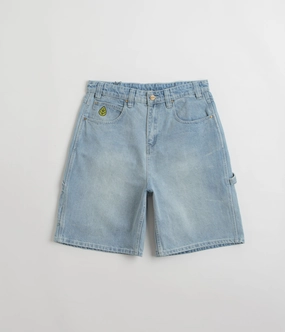 light feel Butter Goods Weathergear Denim Shorts - Faded Blue