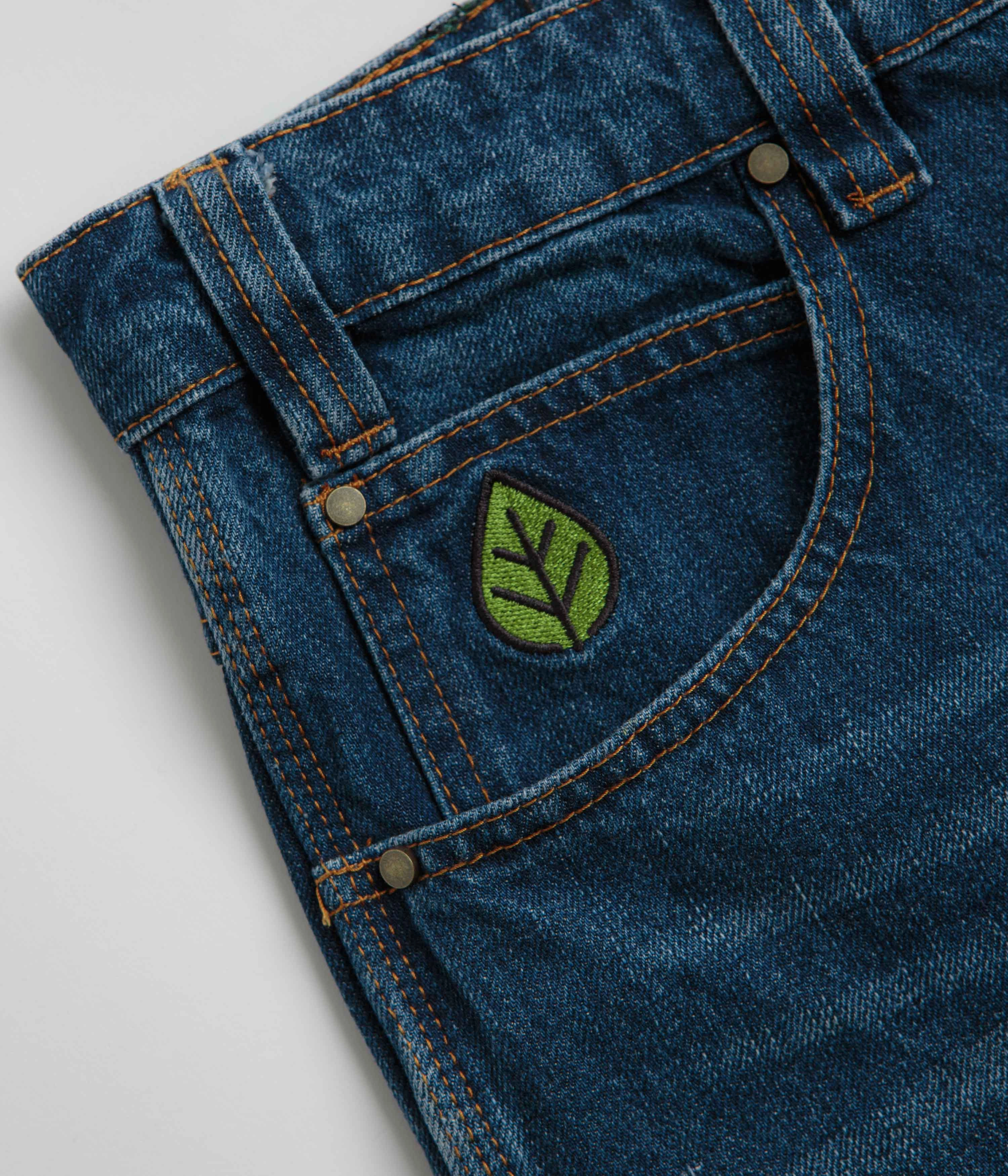 Quick Layering Easy Flex Butter Goods Weathergear Denim Shorts - Repaired Indigo