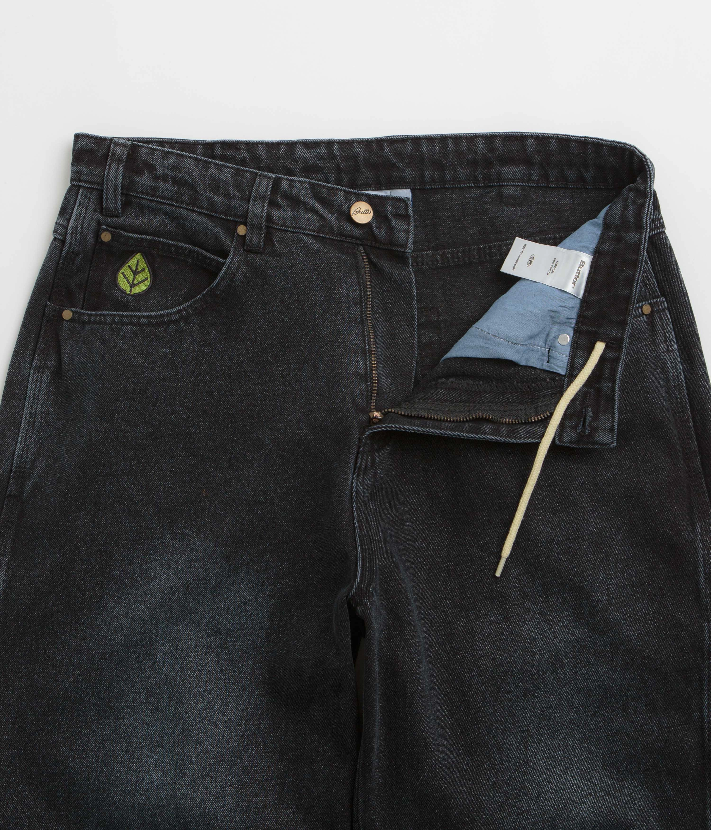 SeamlessPocketDesign CompressionFitFabric Butter Goods Weathergear Jeans - Dark Navy Tint