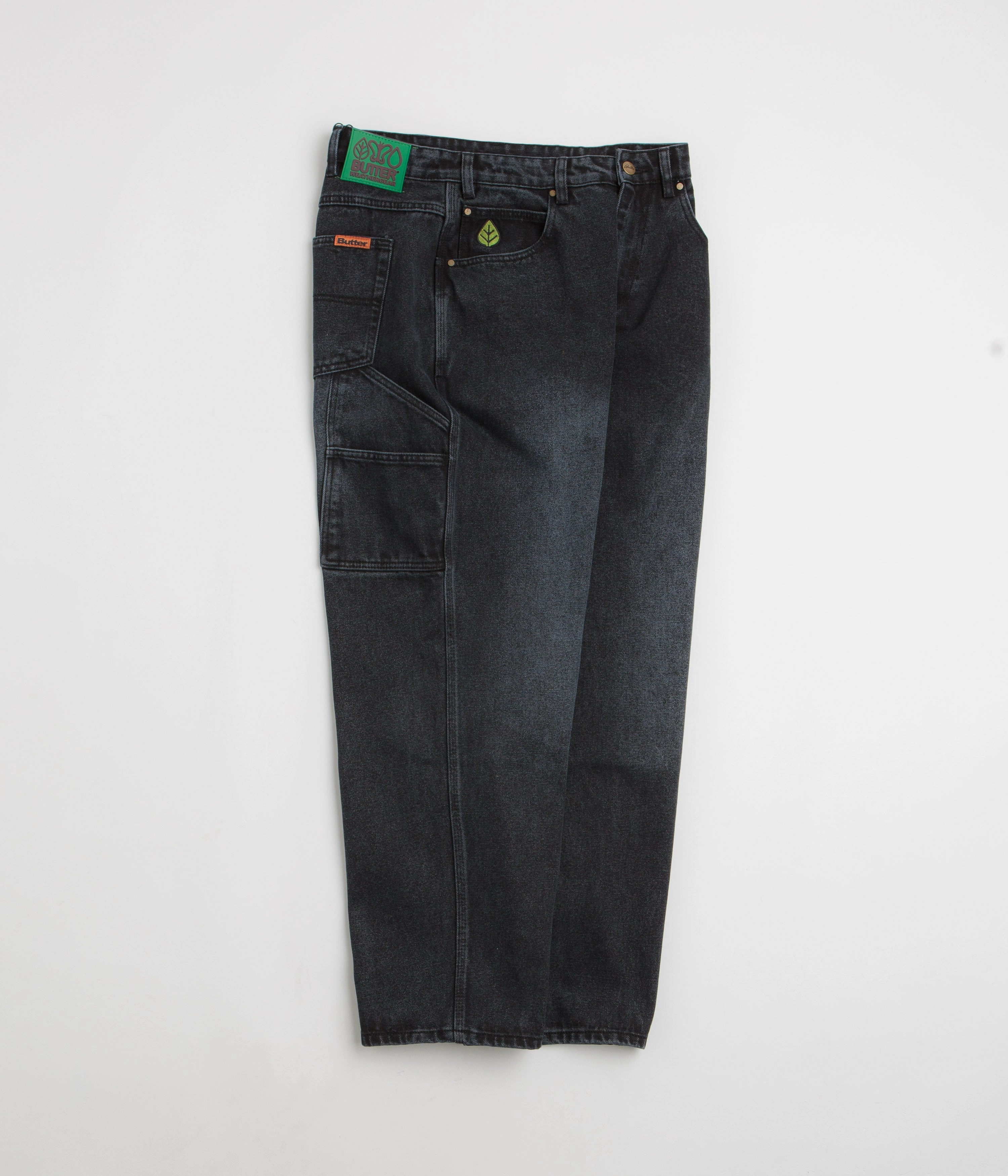 All-Purpose Comfort Bold Waistband Butter Goods Weathergear Jeans - Dark Navy Tint