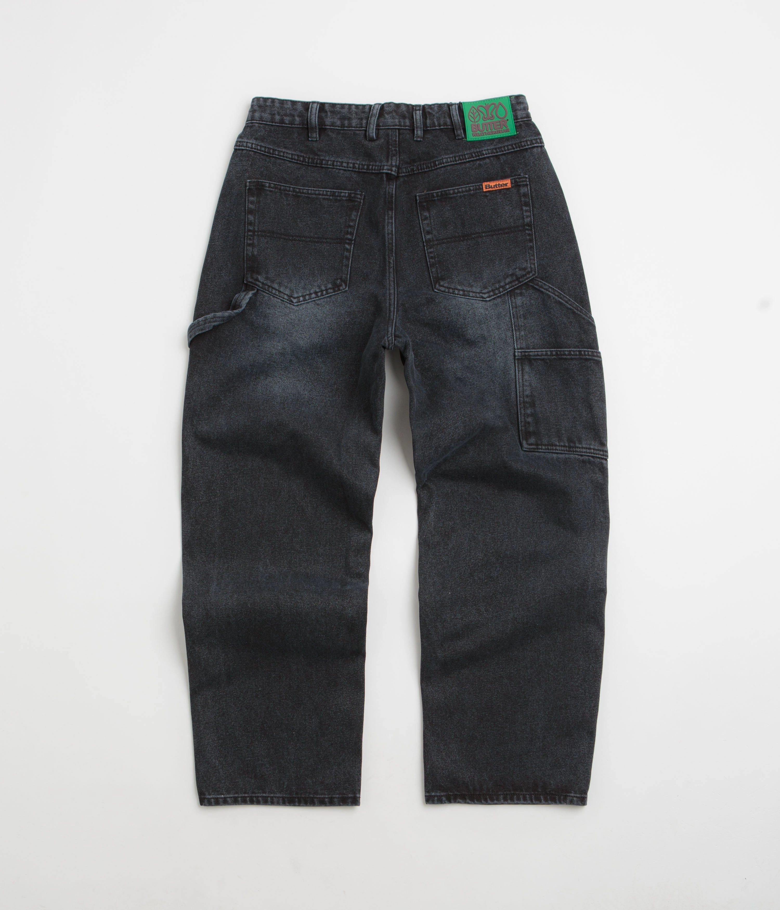 Butter Goods Weathergear Jeans - Dark Navy Tint Stable Shape Smooth zipper closure