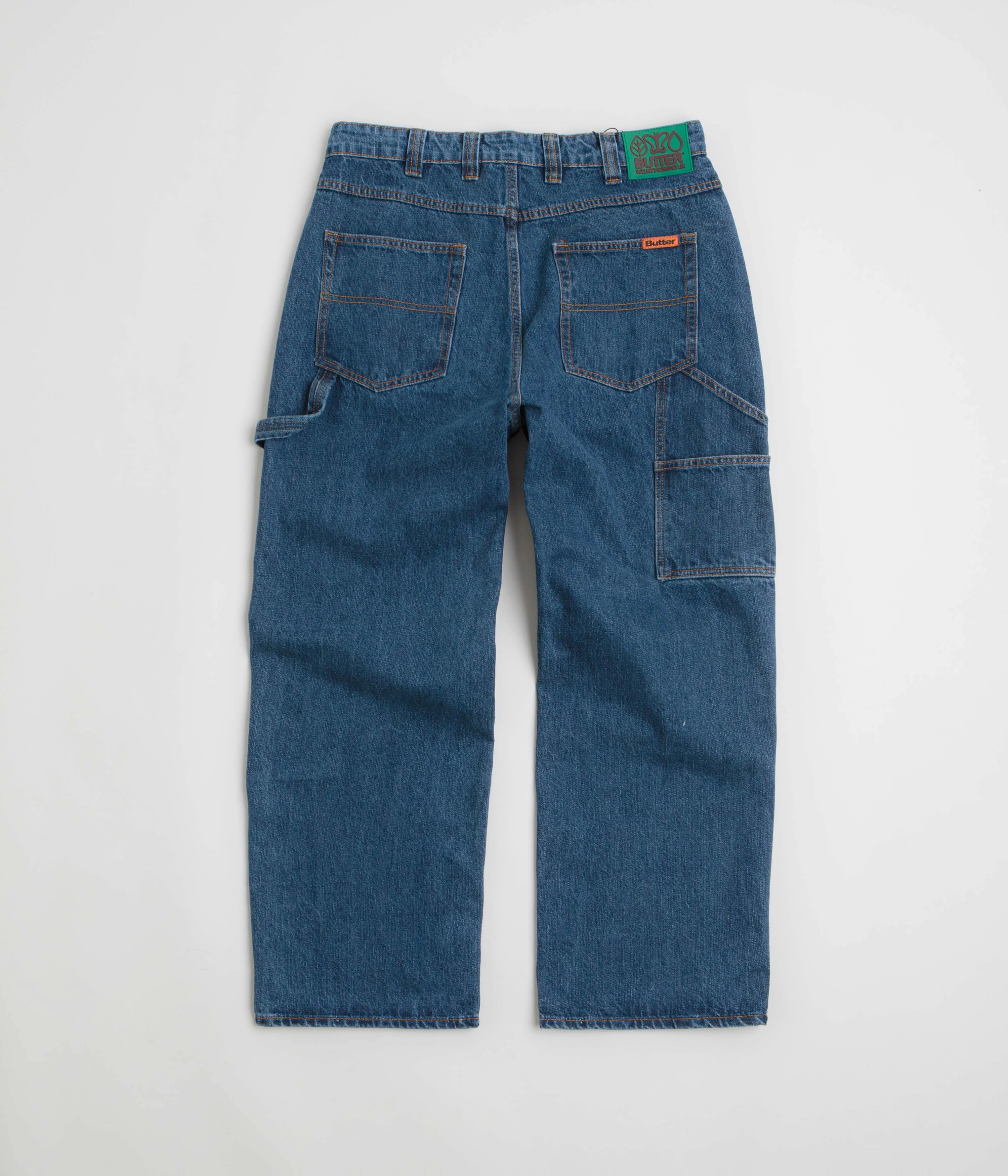 Dynamic Fit ComfortFit Butter Goods Weathergear Jeans - Repaired Indigo