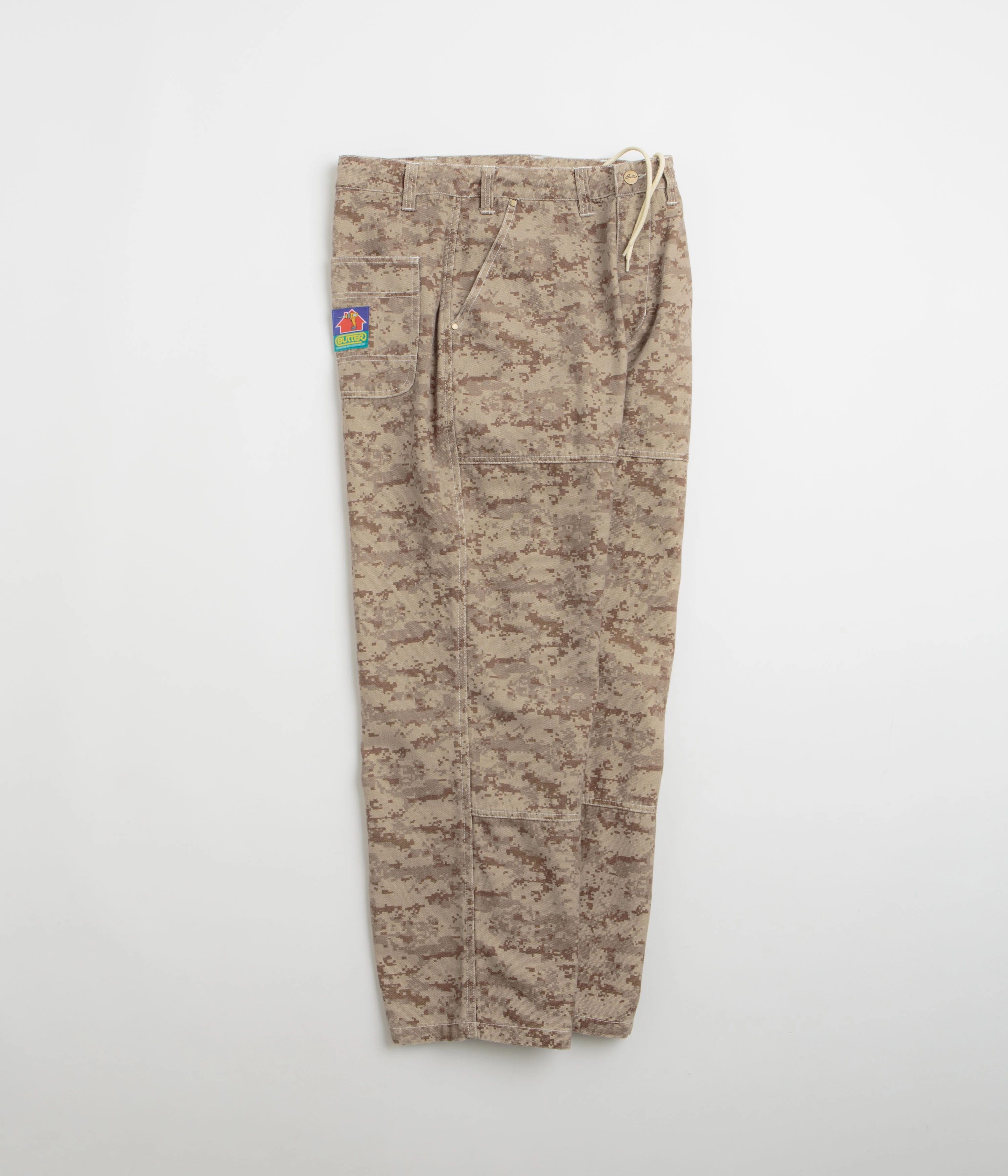 Butter Goods Work Pants - Digital Camo DurableBartack Perfectly Relaxed