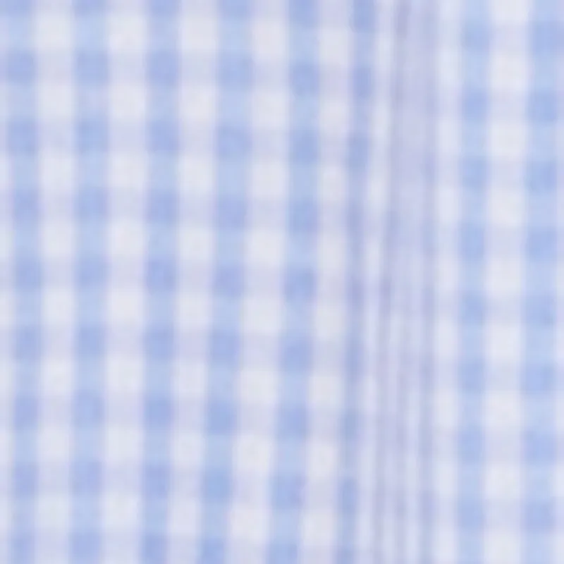 Gingham Puff Sleeve Square Neck Tiered Peasant Dress Soft Shine