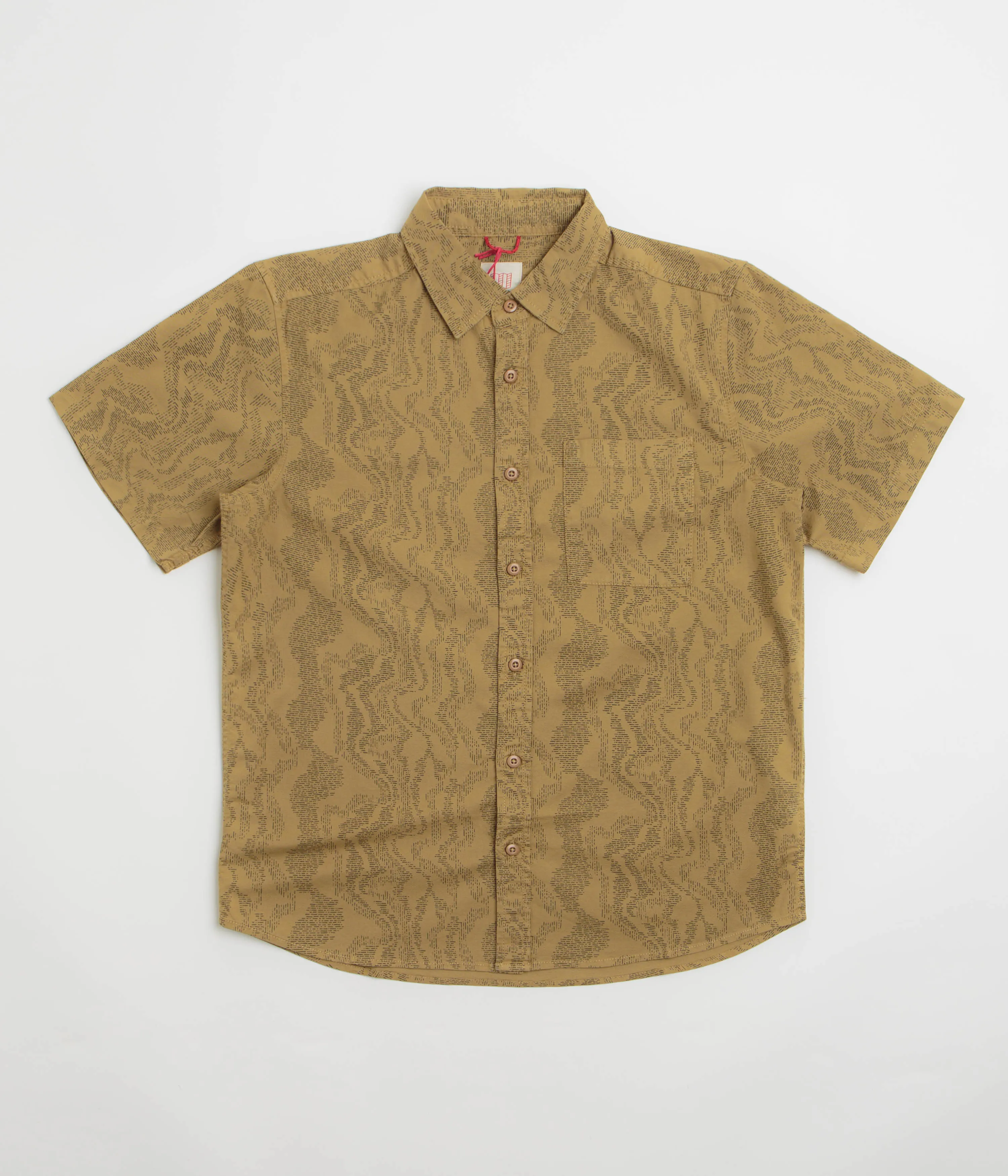 Topo Designs Dirt Desert Short Sleeve Shirt - Elmwood River Bed Spring Collection
