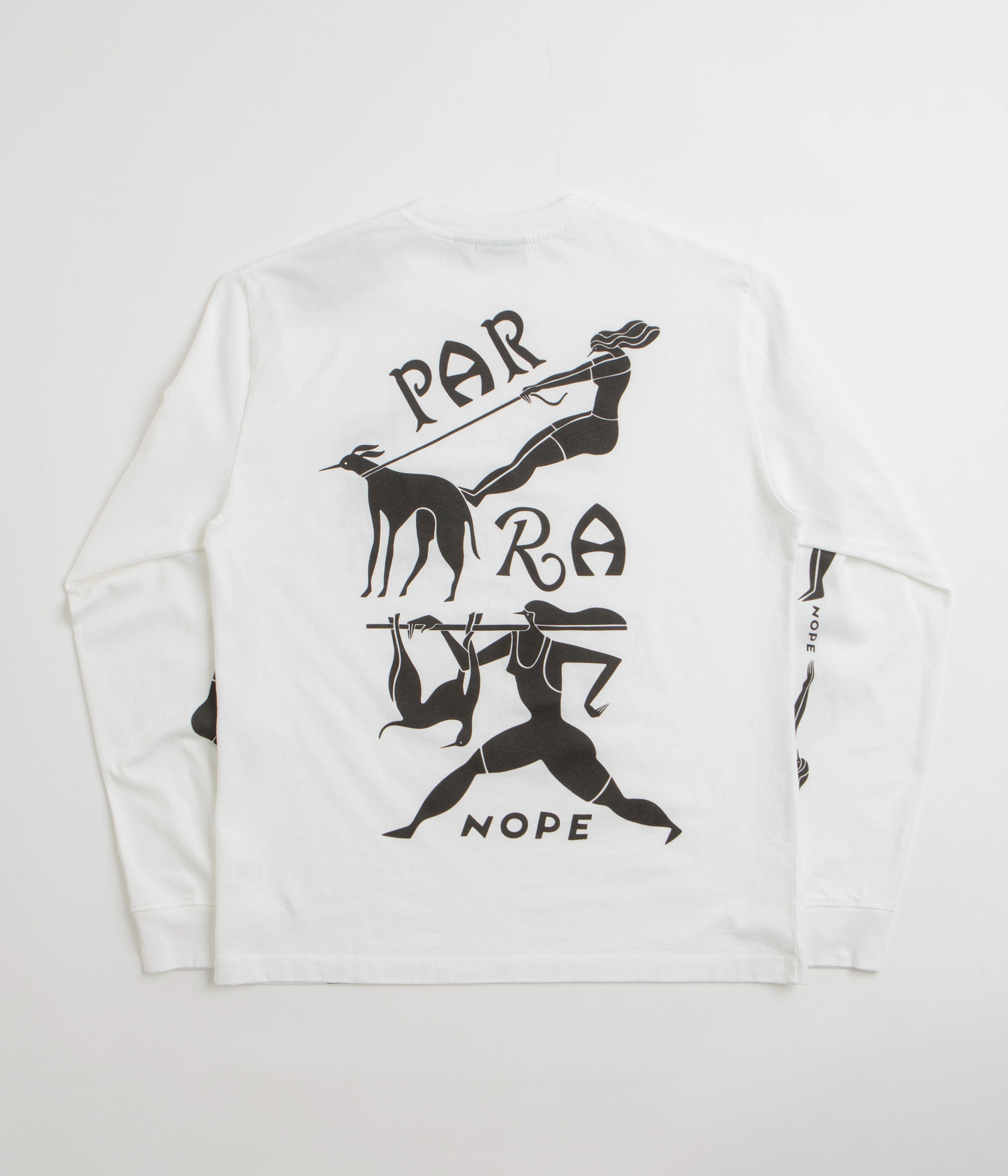 Summer Wardrobe by Parra Dog Training Long Sleeve T-Shirt - White