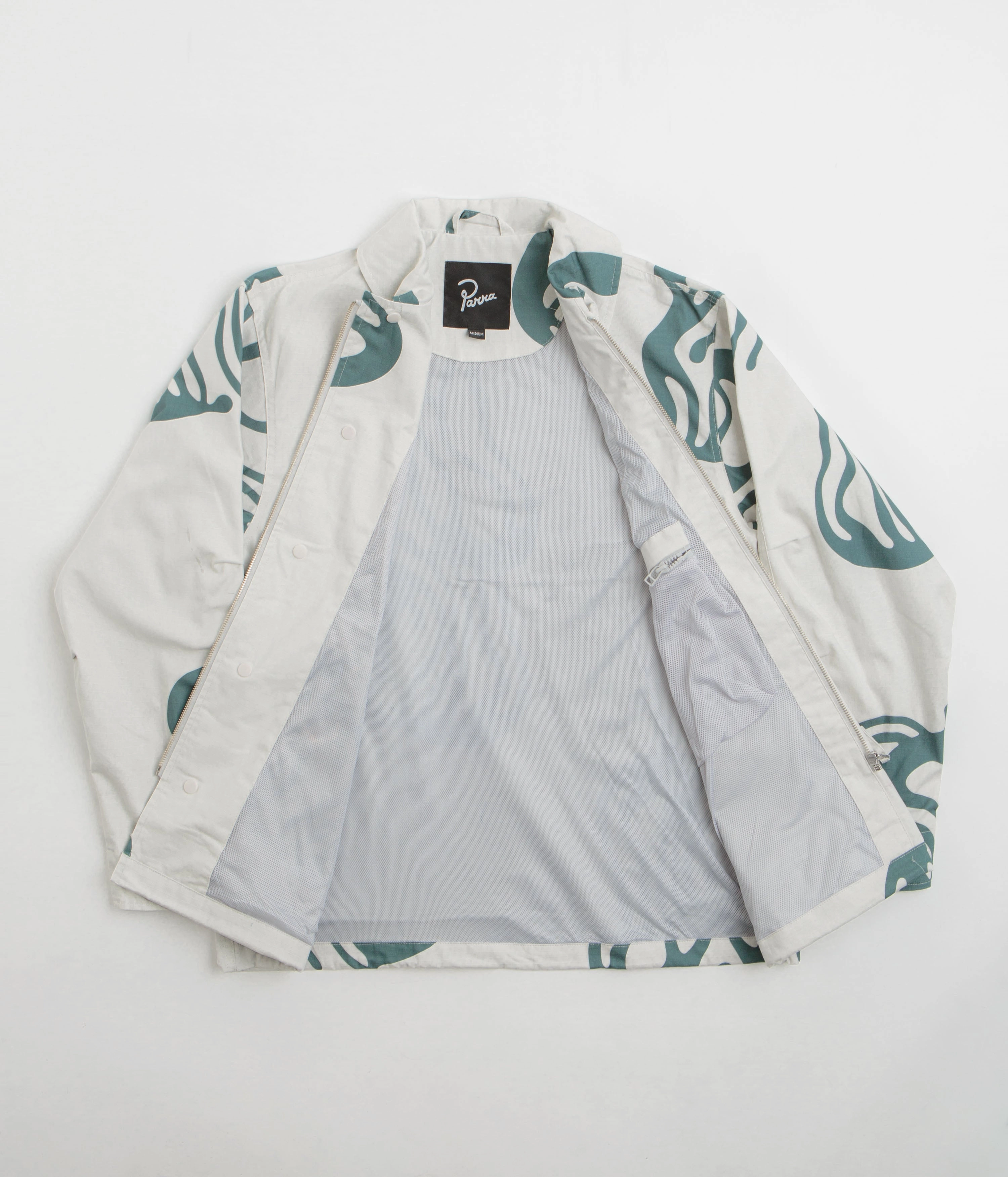 by Parra Half Blob Hunting Jacket - Grey Modern Street Flexible Shoulder