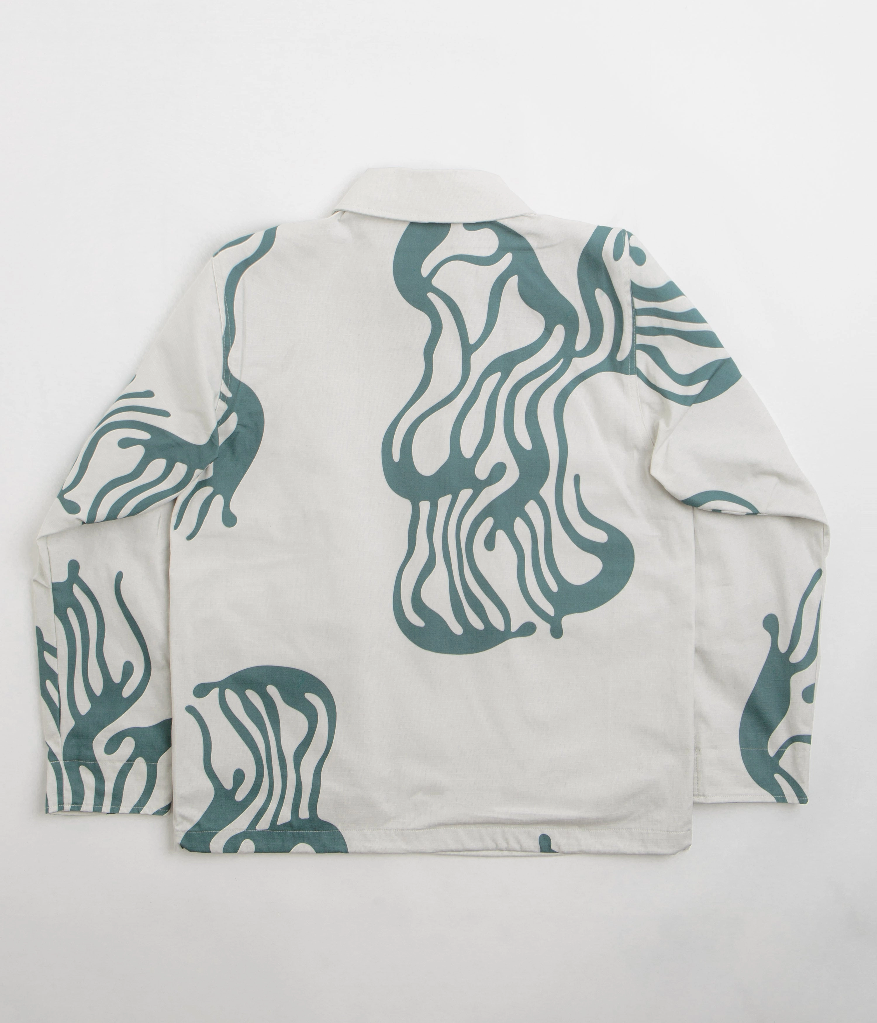 Monochrome Look by Parra Half Blob Hunting Jacket - Grey