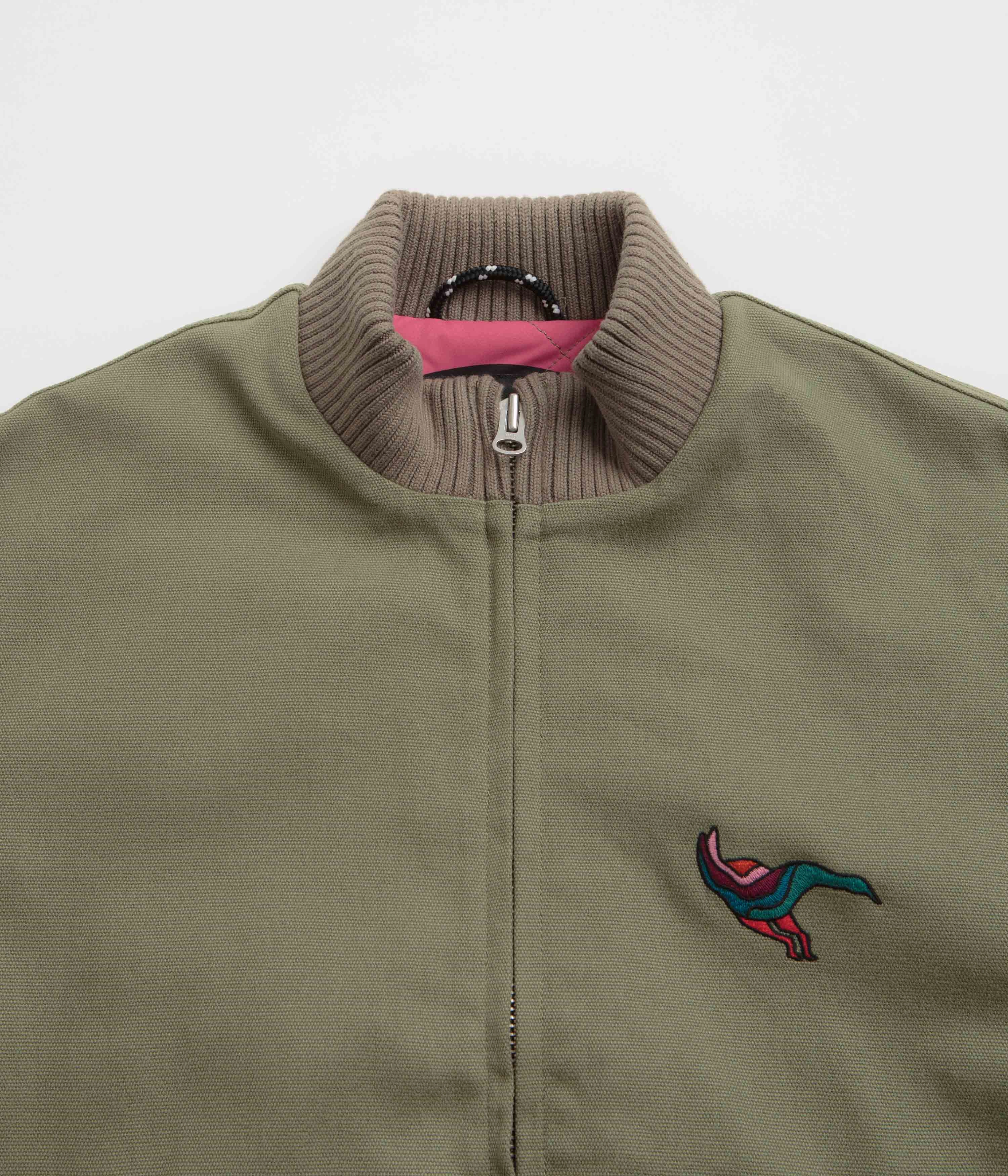 SlipResistantFastenings Fashion Trend by Parra Inspiration Point Jacket - Green