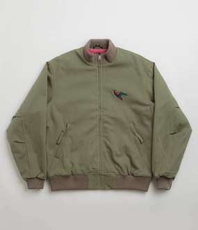 Ventilation Vents Canvas Make by Parra Inspiration Point Jacket - Green