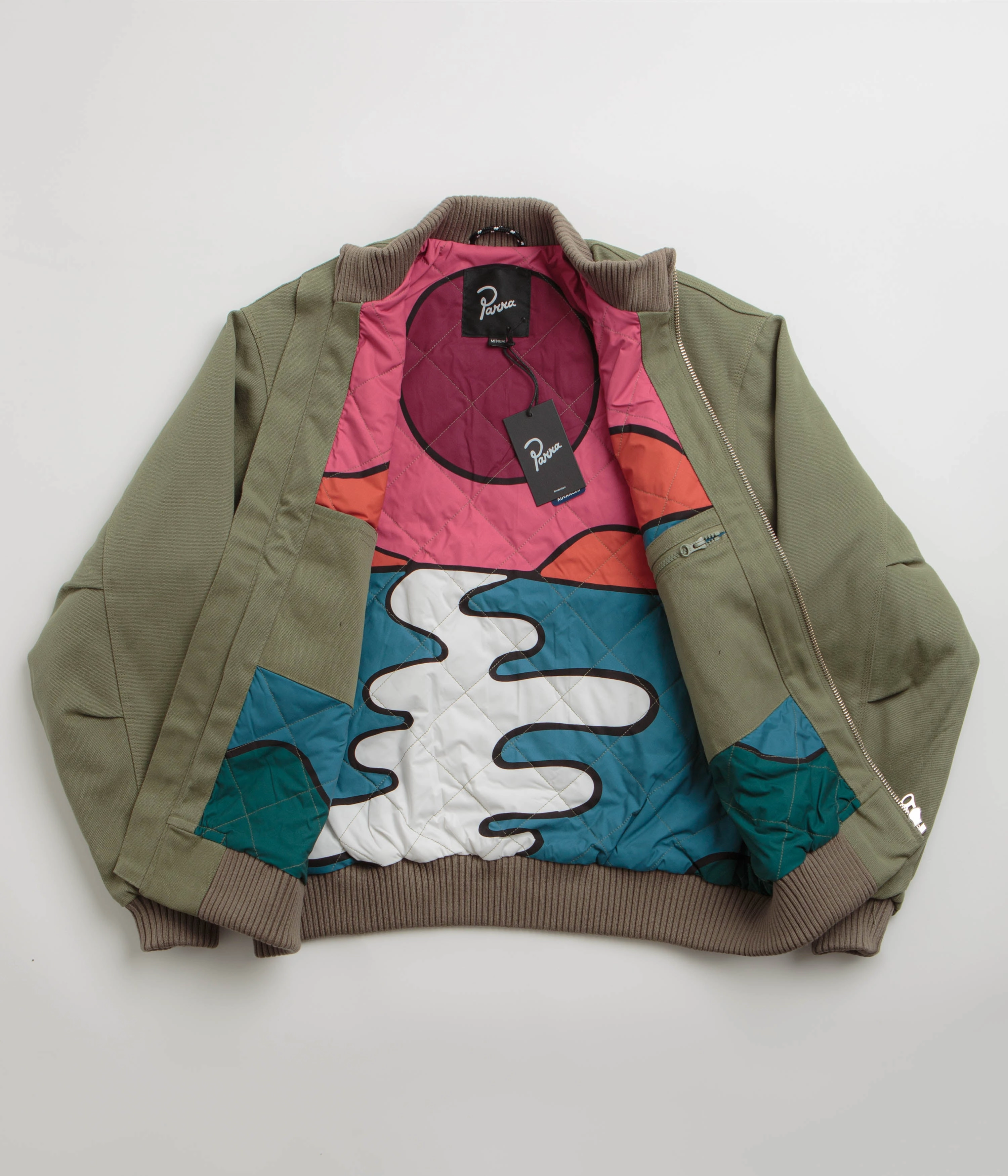 by Parra Inspiration Point Jacket - Green Light Look Odor Resistant