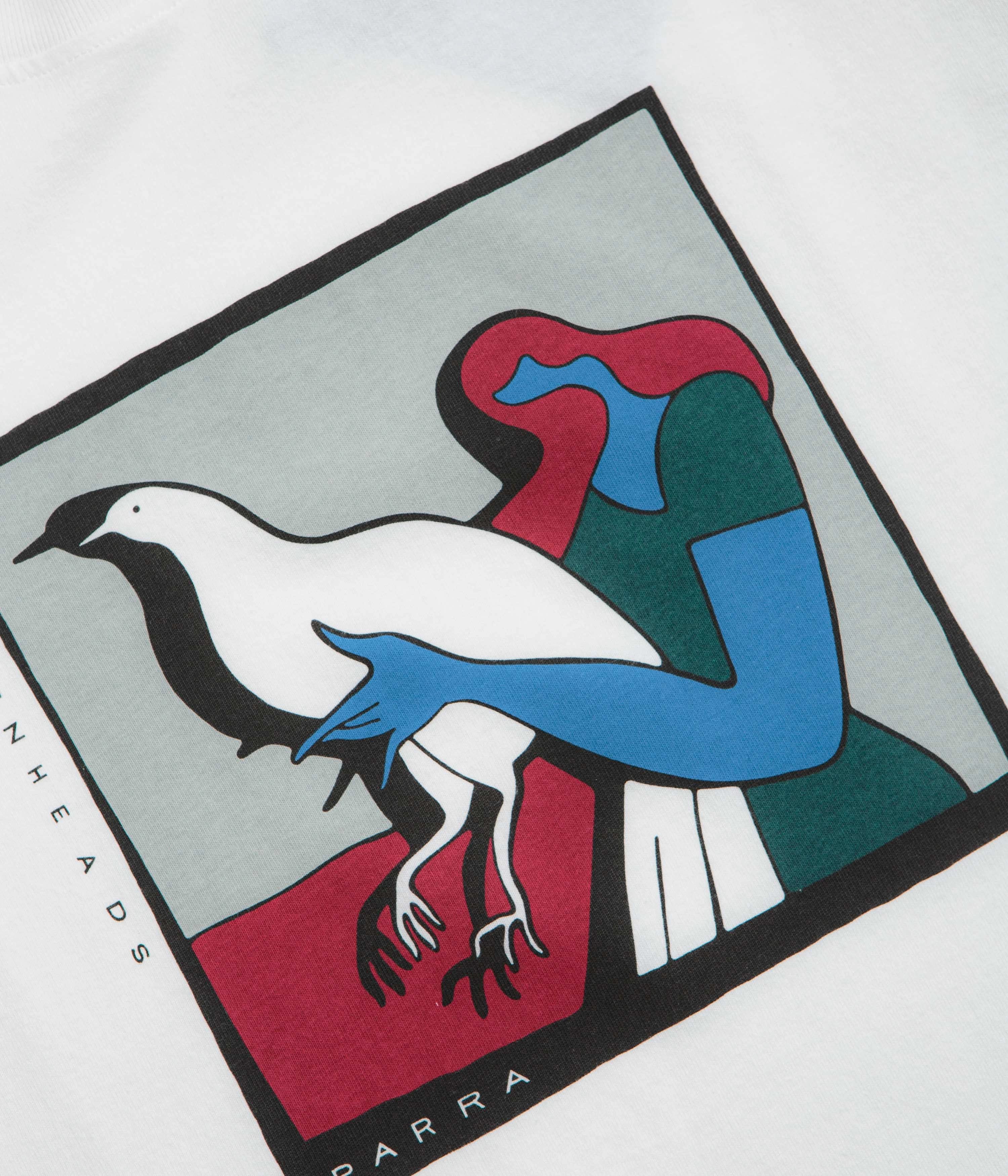 Relaxed Vibes by Parra Look At It T-Shirt - White