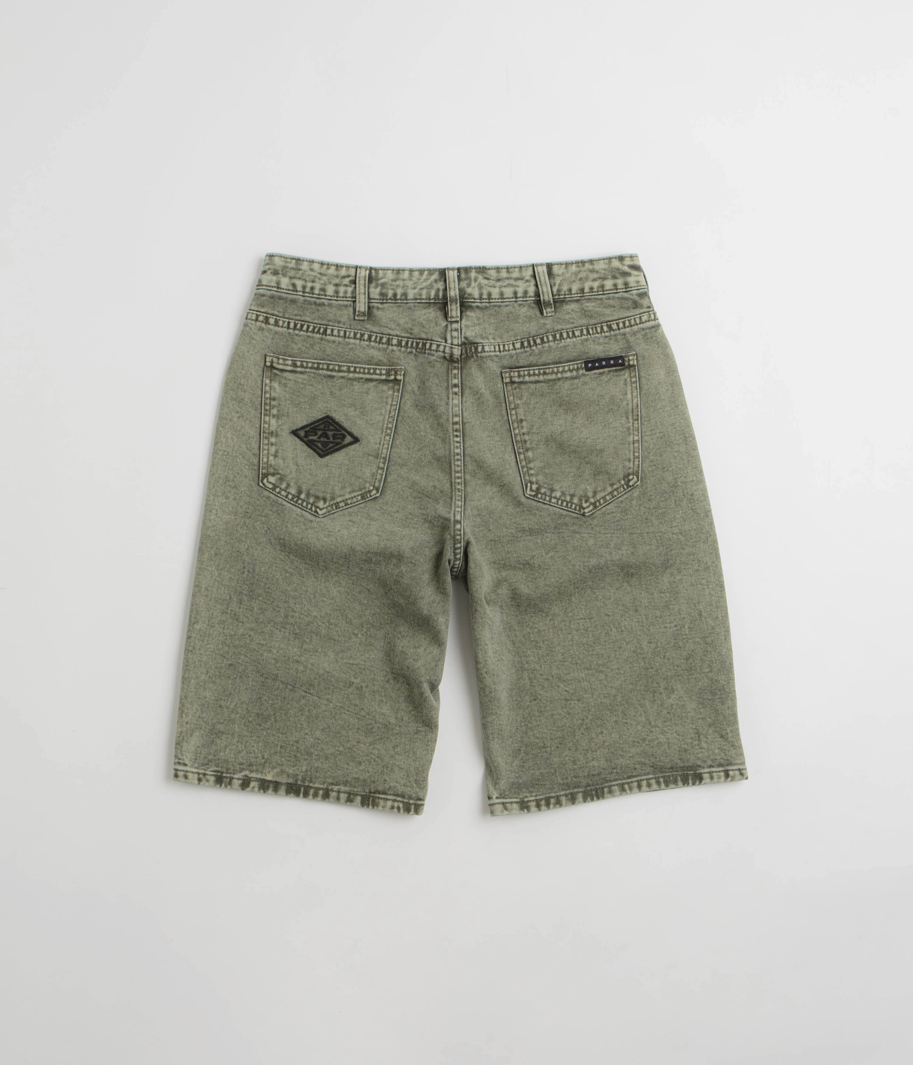 ReinforcedPockets Moisture Wicking Material by Parra Protect The Sun Shorts - Green