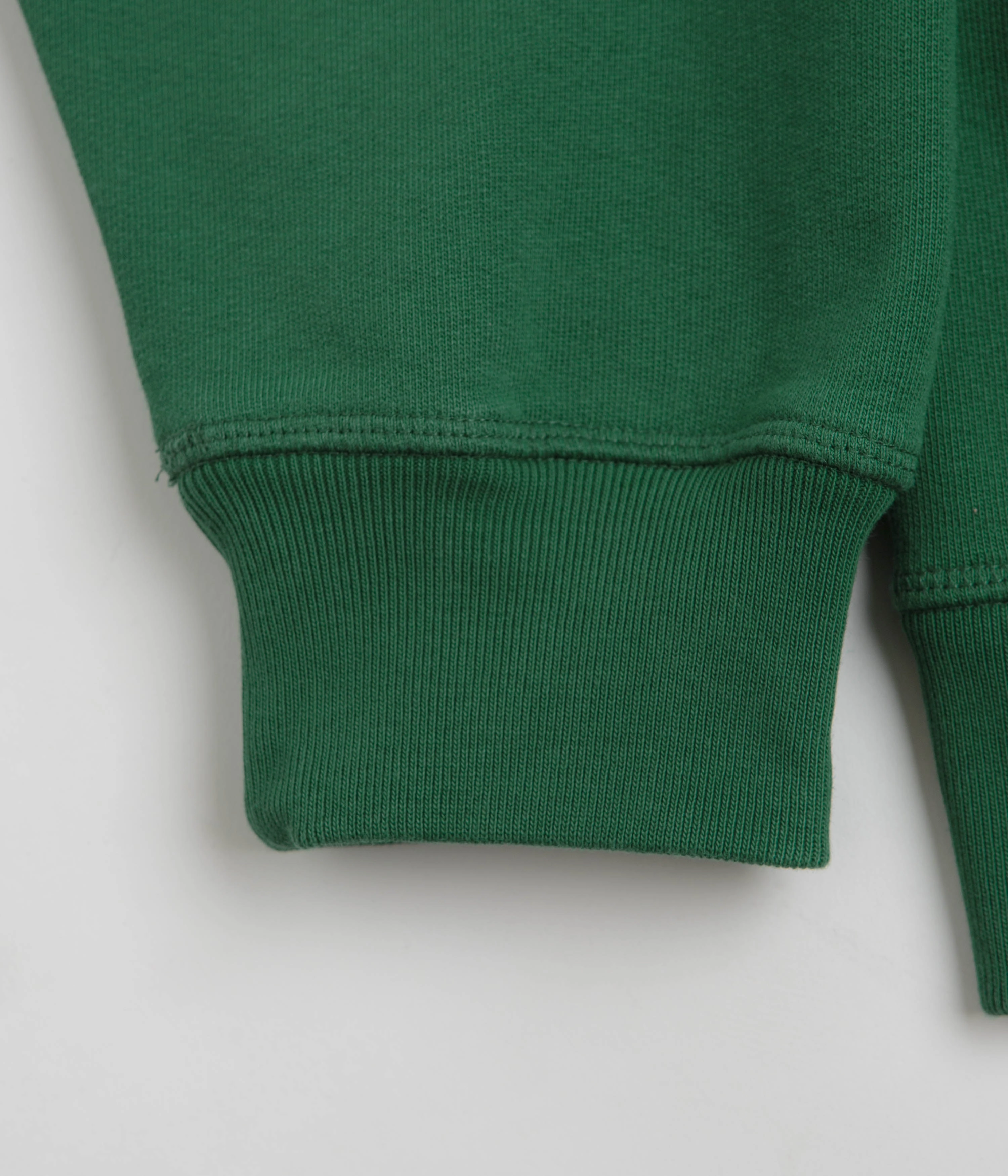 by Parra Repeat Pea Crewneck Sweatshirt - Green Modern Knitwear