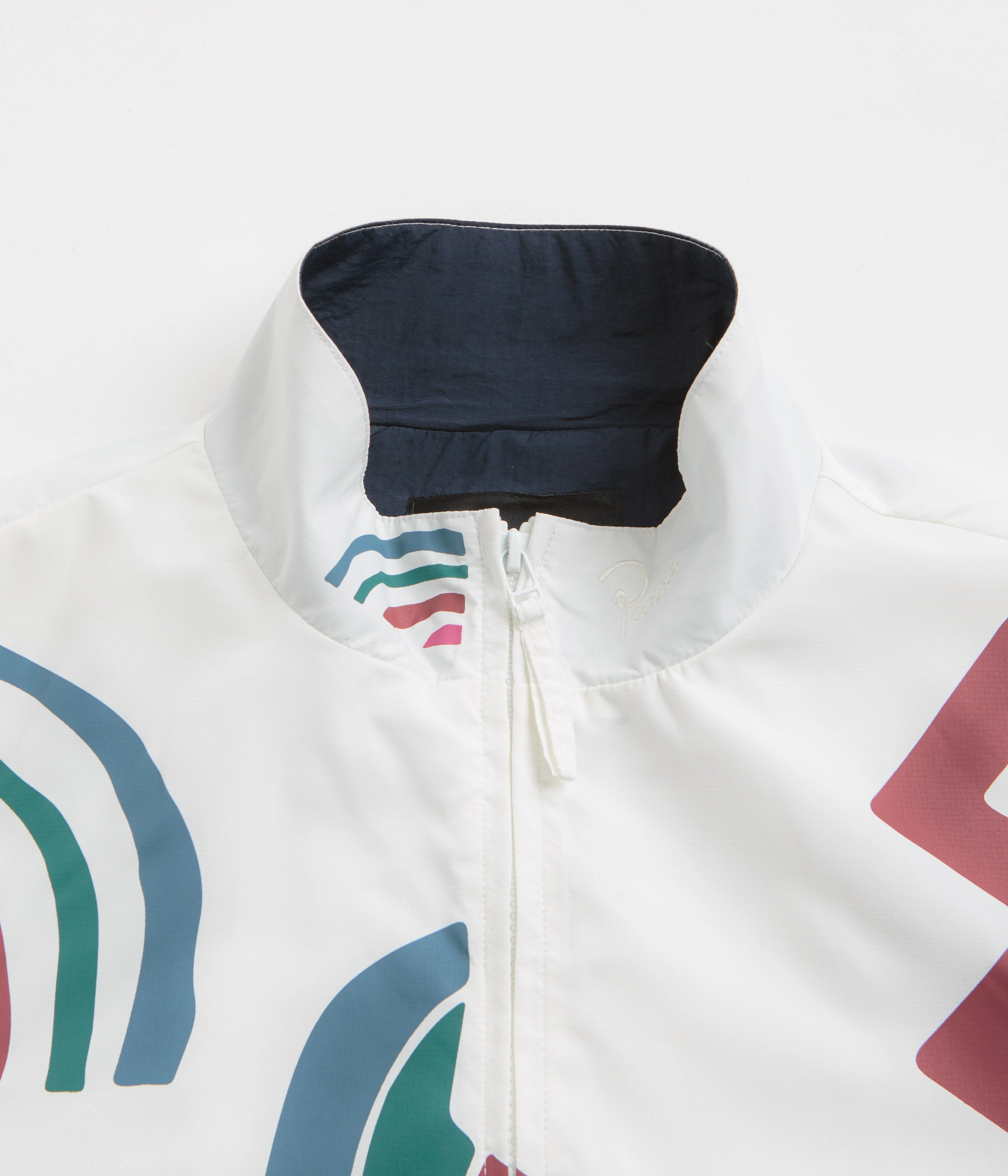Seamless Street Fit by Parra Tennis Maybe Track Jacket - White